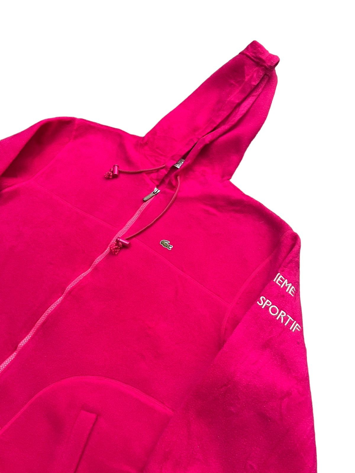 Lacoste Lacoste Sport Fleece Hoodie Size L / US 10 / IT 46 - 2 Thumbnail