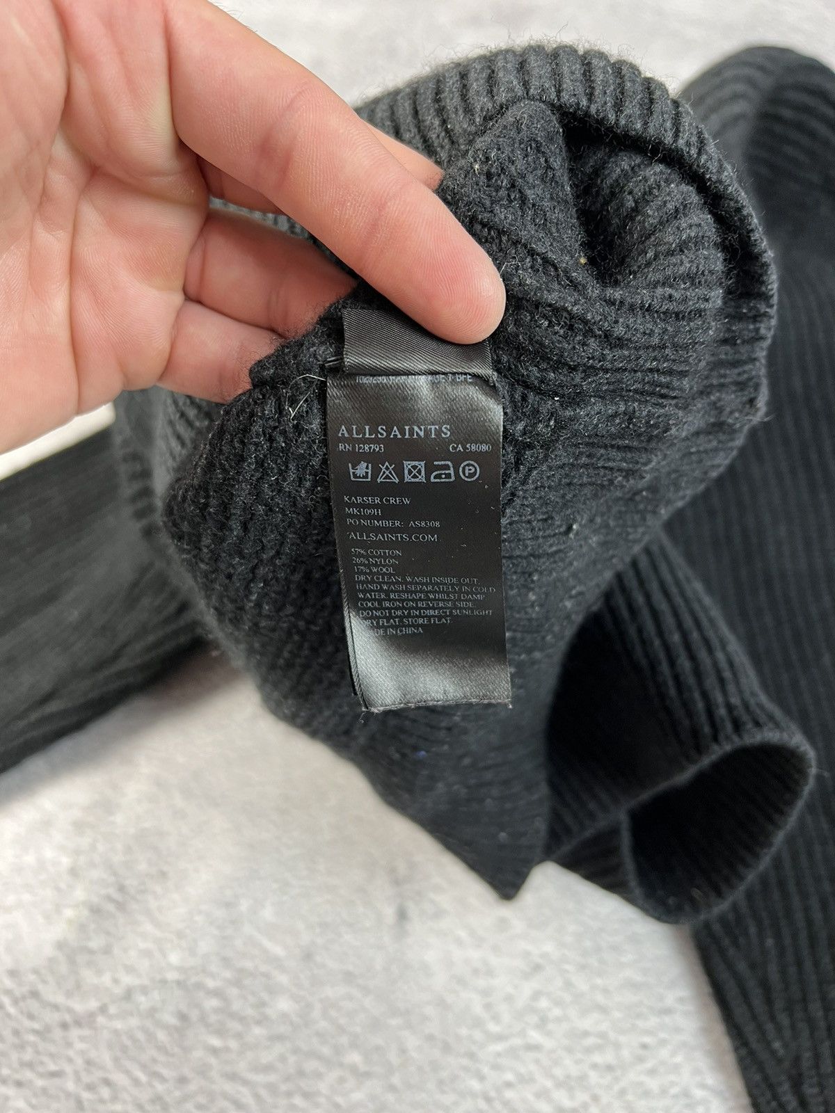 Allsaints All saints karser crew sweater Size US M / EU 48-50 / 2 - 10 Thumbnail
