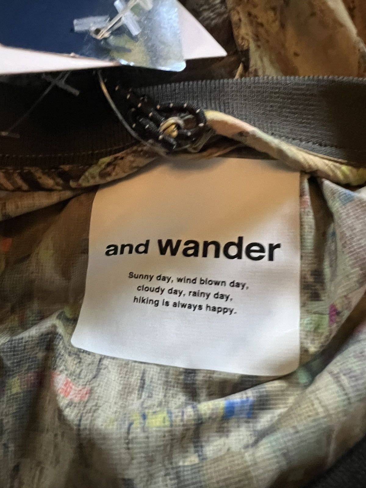 And Wander and wander Printed Pertex Wind Shirt Size US S / EU 44-46 / 1 - 6 Thumbnail