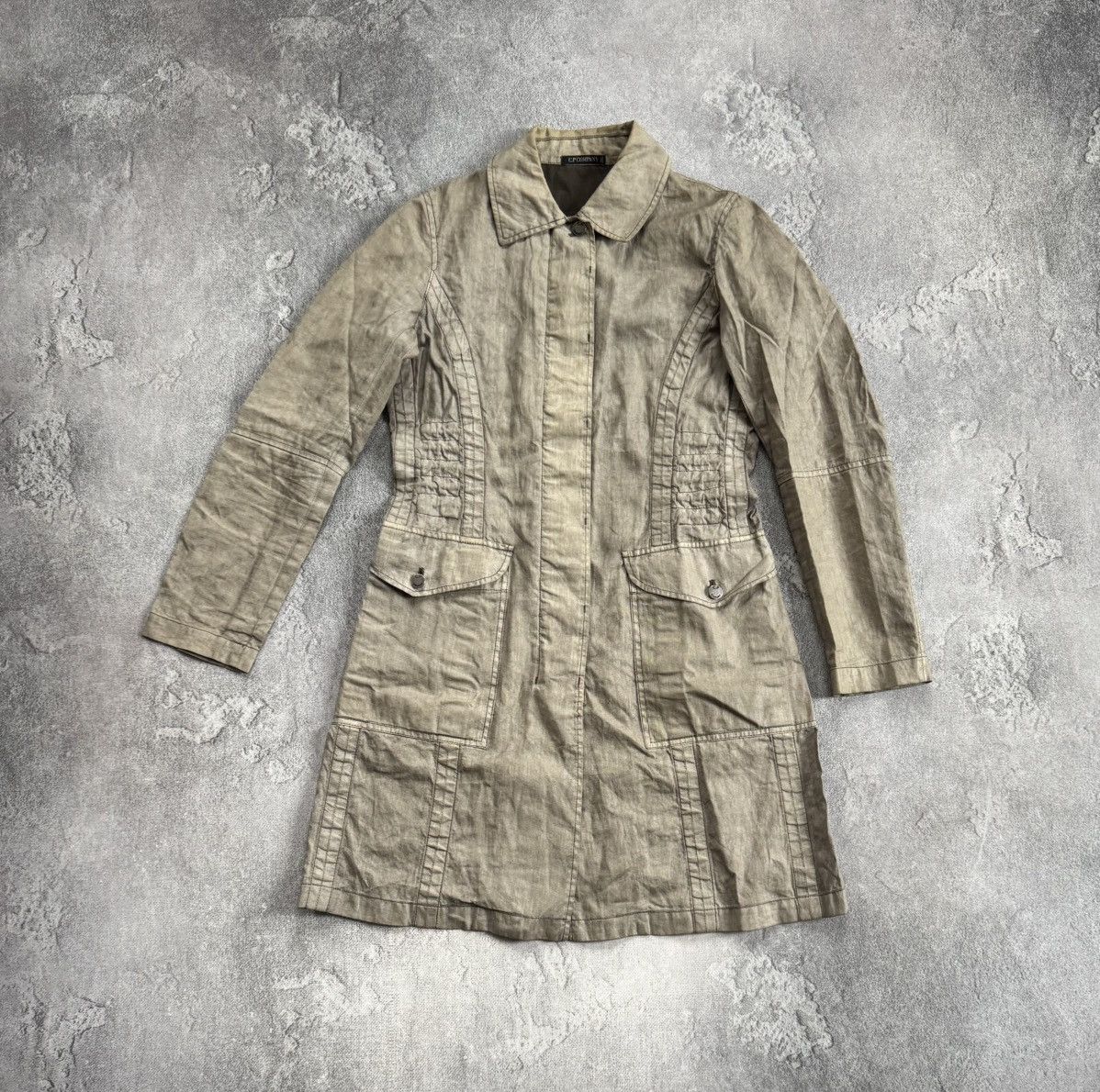C.P. Company C.P. Company 40size SS04 vintage retro linen jacket coat Size S / US 4 / IT 40 - 8 Thumbnail