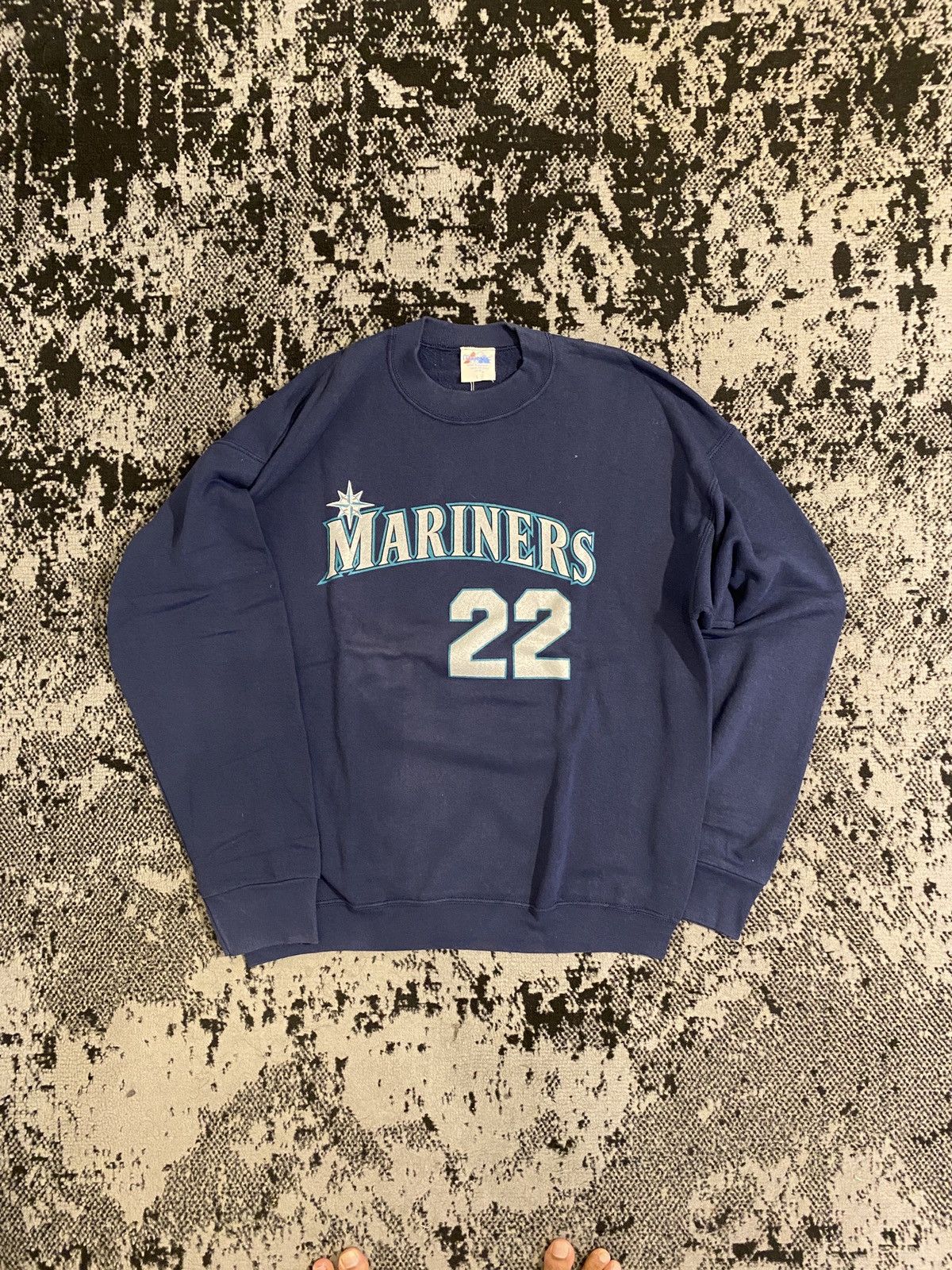 Majestic Majestic Marines 22 Printed Logo Navy Sweatshirt Size US L / EU 52-54 / 3 - 1 Thumbnail