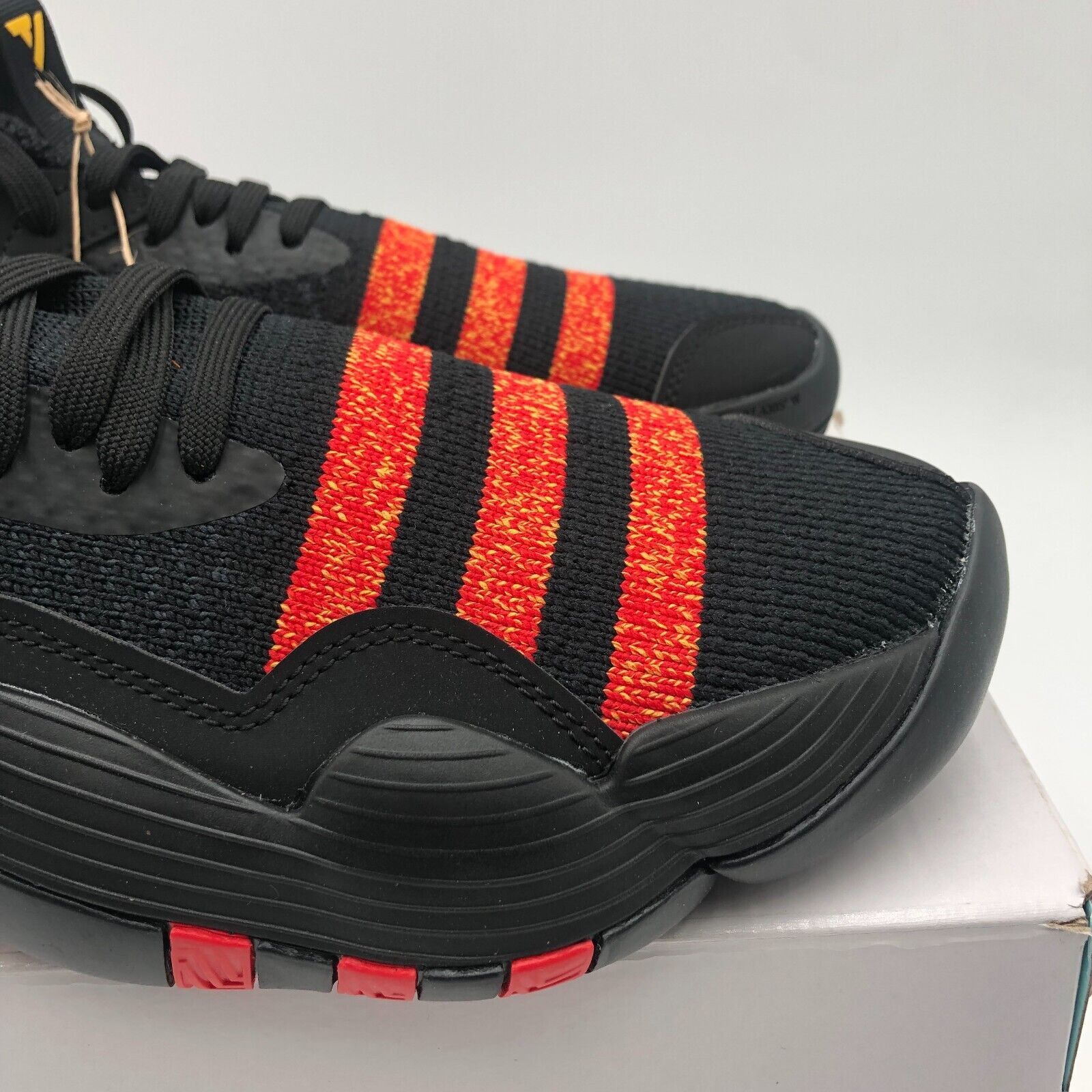 Adidas Adidas Trae Young 2 Men's Size 8.5 Hawks Black Red Size US 8.5 / EU 41-42 - 12 Thumbnail