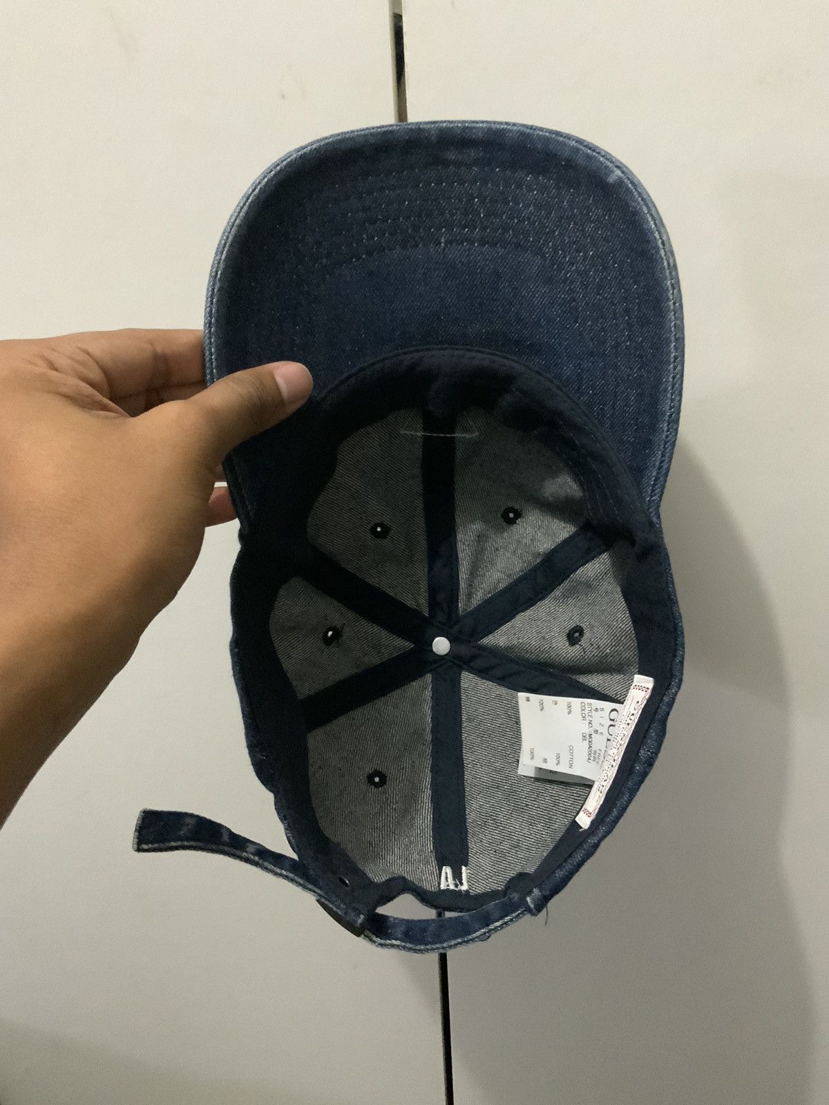 Denime Guess Jeans Denime Hat Size ONE SIZE - 7 Thumbnail