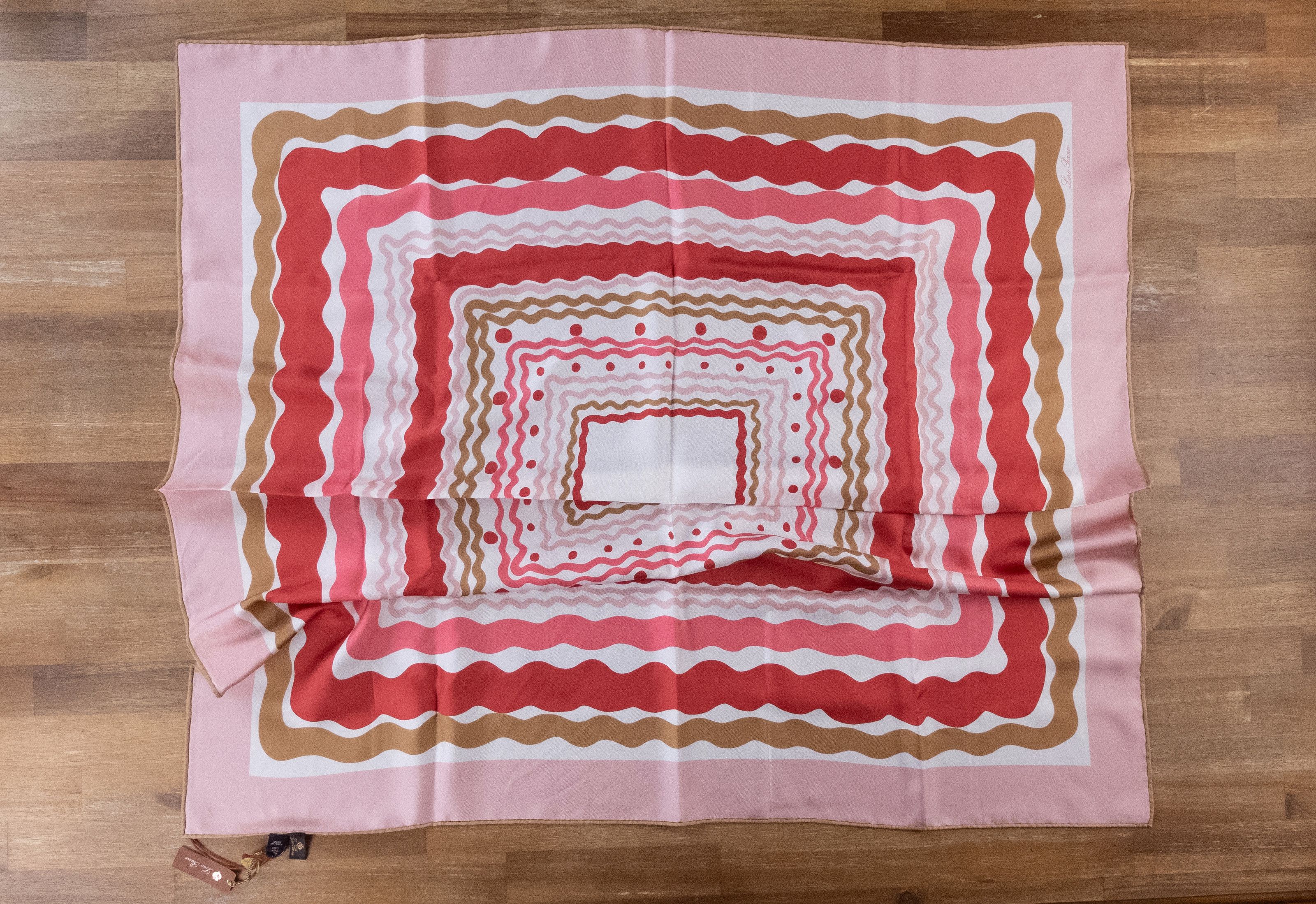 Loro Piana LORO PIANA Carre La Murrina maxi twill silk square scarf Size ONE SIZE - 5 Thumbnail