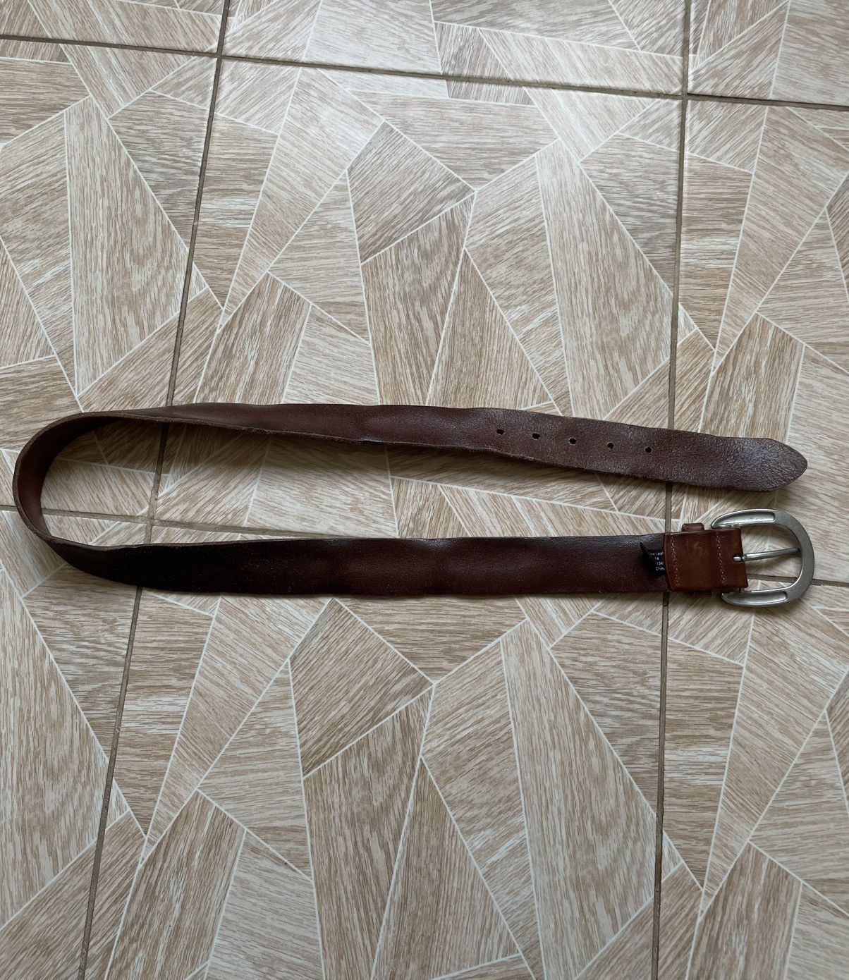 Designer × LIEBESKIND BERLIN Designer Liebeskind Berlin Cow Leather Metal Buckle Belt Size ONE SIZE - 7 Thumbnail