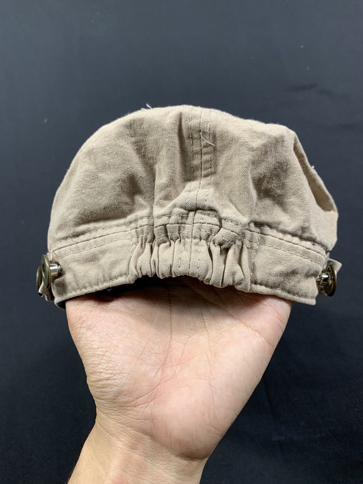 14th Addiction Gothic Studded Crazy Cadet Hats Distressed Size ONE SIZE - 3 Thumbnail