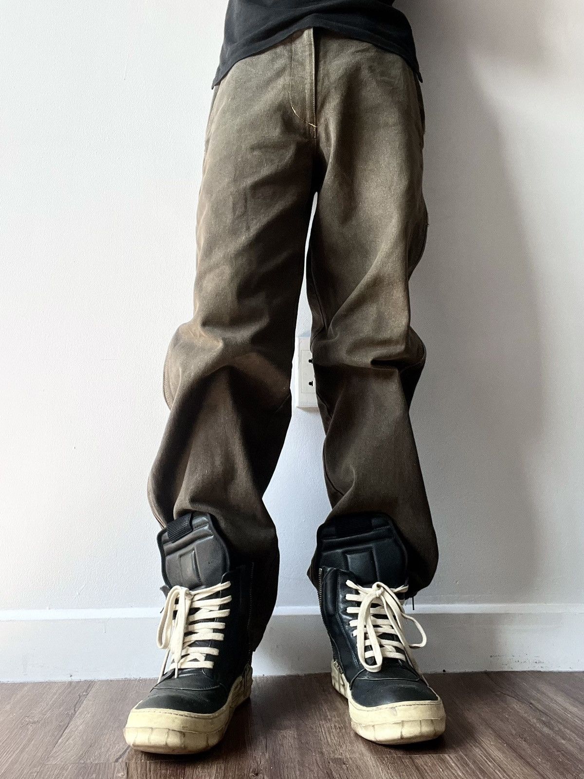 Lad Musician Lad Musician Multi Zipped Baggy Jeans Size US 32 / EU 48 - 1 Thumbnail