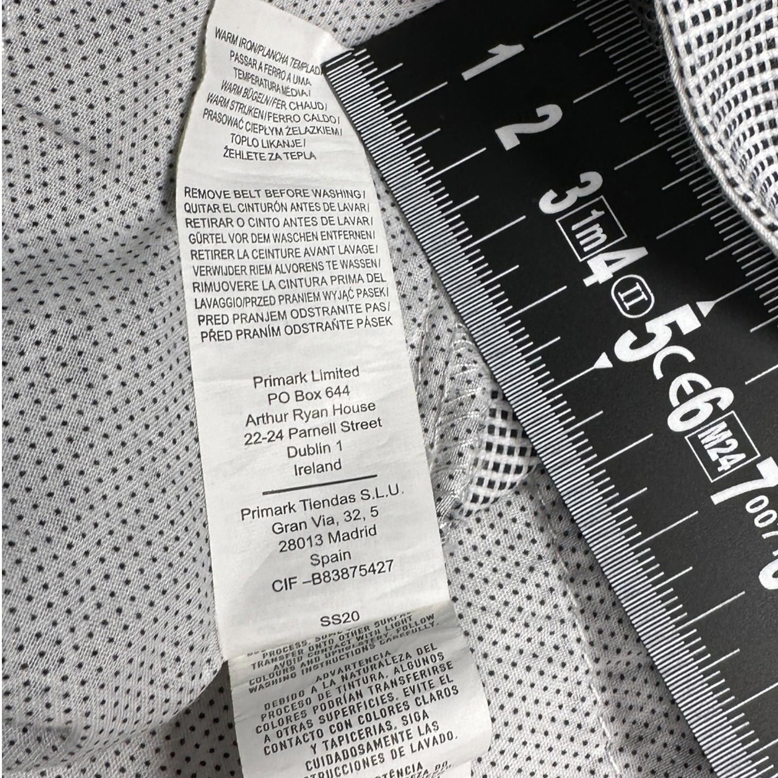 Denim & Co. Primark Denim Co Shorts Men's UK Size L White Black Dot Size US 36 / EU 52 - 8 Thumbnail