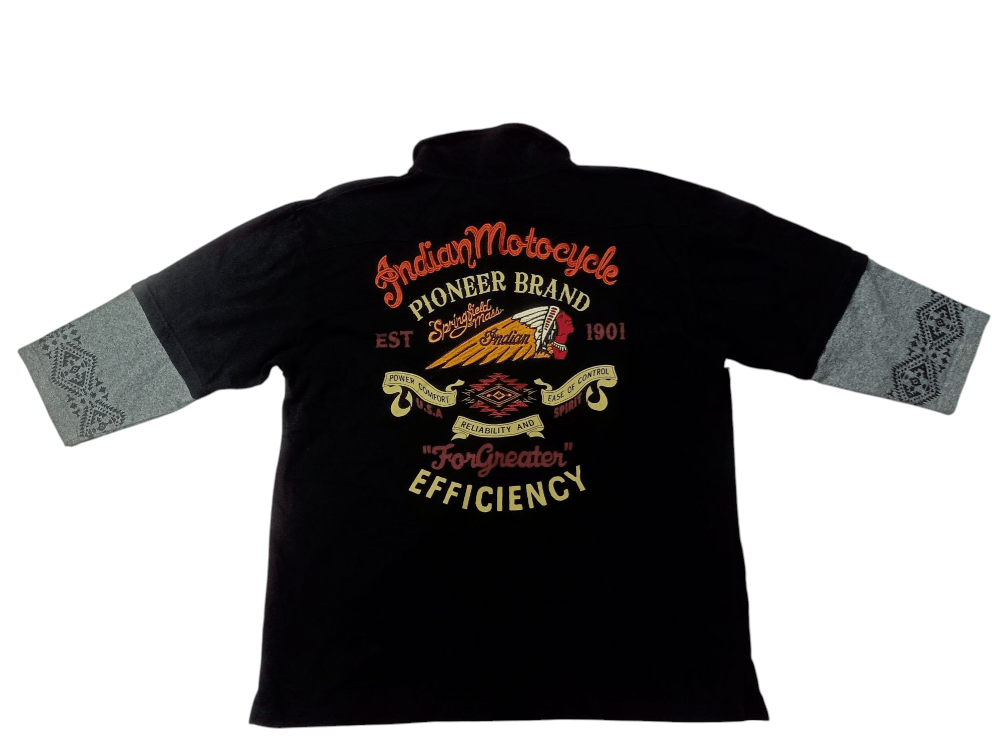 If Six Was Nine × Indian Motorcycle India Motorcyle Double Poket Polo Tee Shirt Size US XL / EU 56 / 4 - 15 Thumbnail