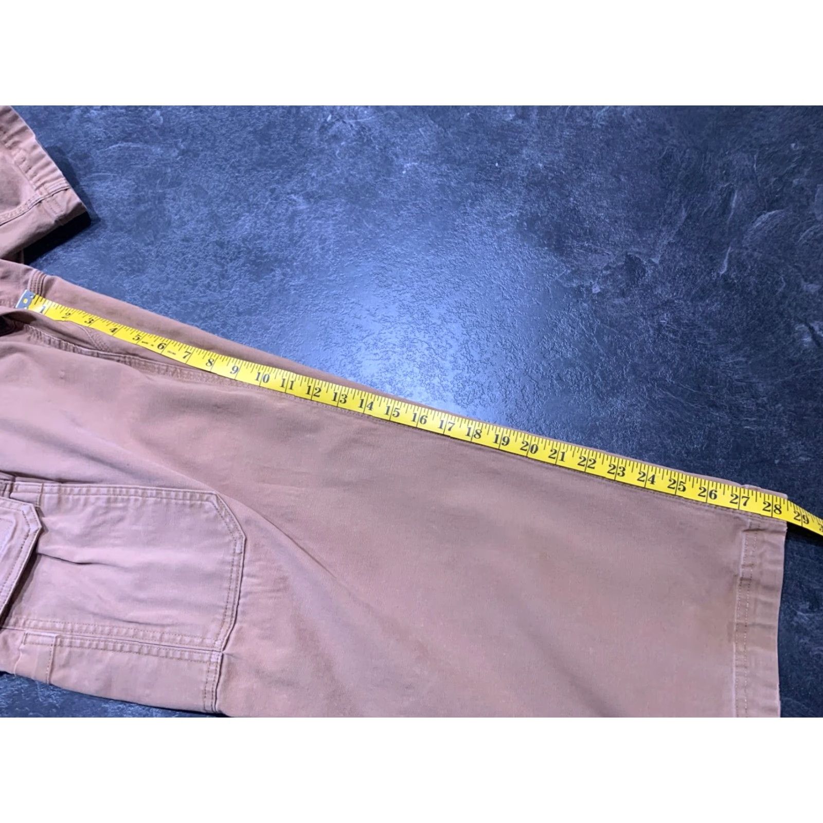 Vintage DULUTH TRADING Men's Big & Tall 48x30 Fire Hose Carpenter Pants Brown Canvas Relaxed Size US 32 / EU 48 - 5 Thumbnail