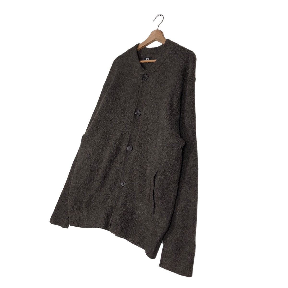 Japanese Brand 🔥Vintage Wool Cardigan Jacket Uniqlo Japan Issey Miyake Size US XL / EU 56 / 4 - 2 Thumbnail