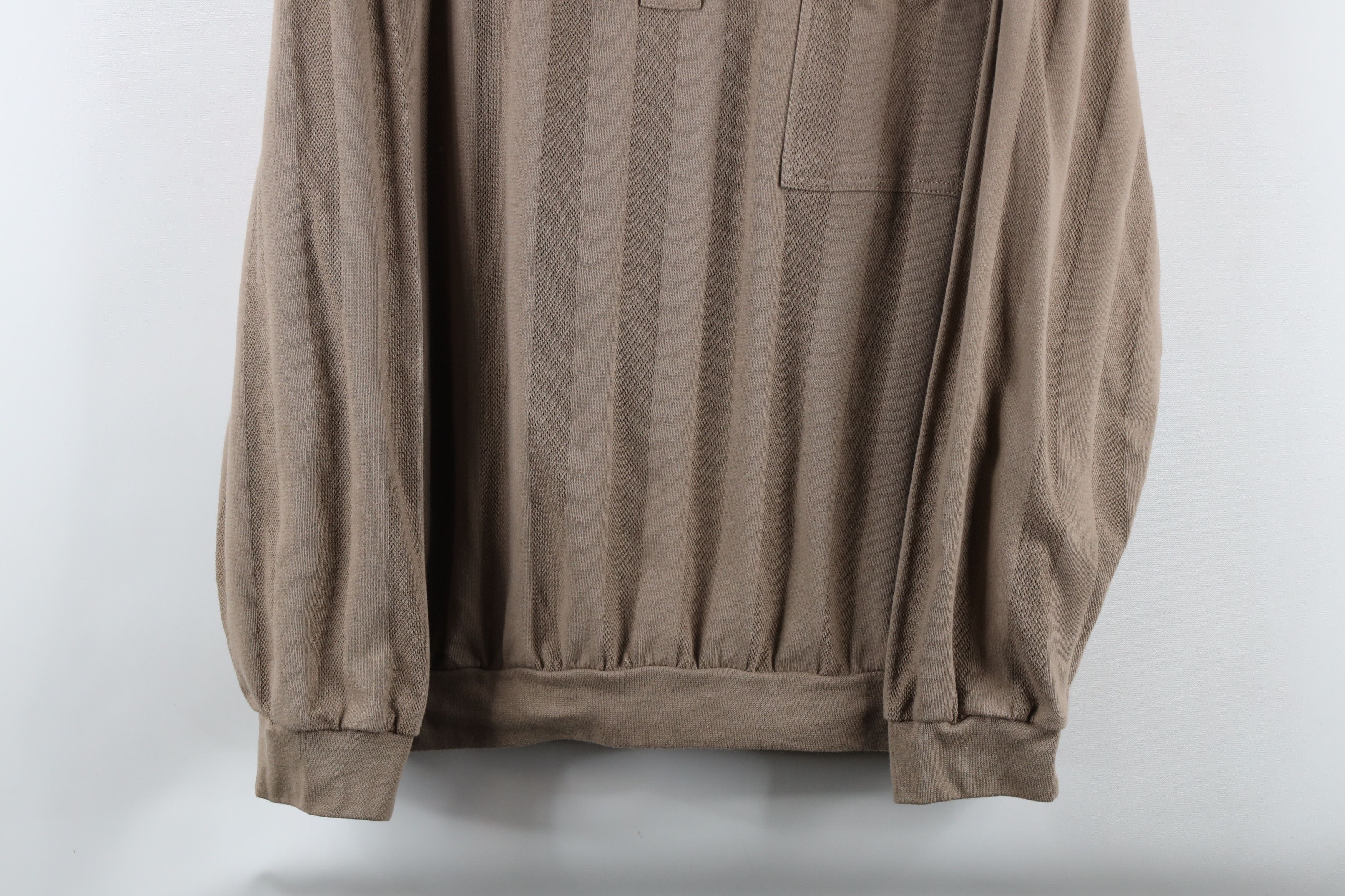 Vintage Vintage 90s Streetwear Striped Collared Pullover Polo Shirt Size US XL / EU 56 / 4 - 3 Thumbnail