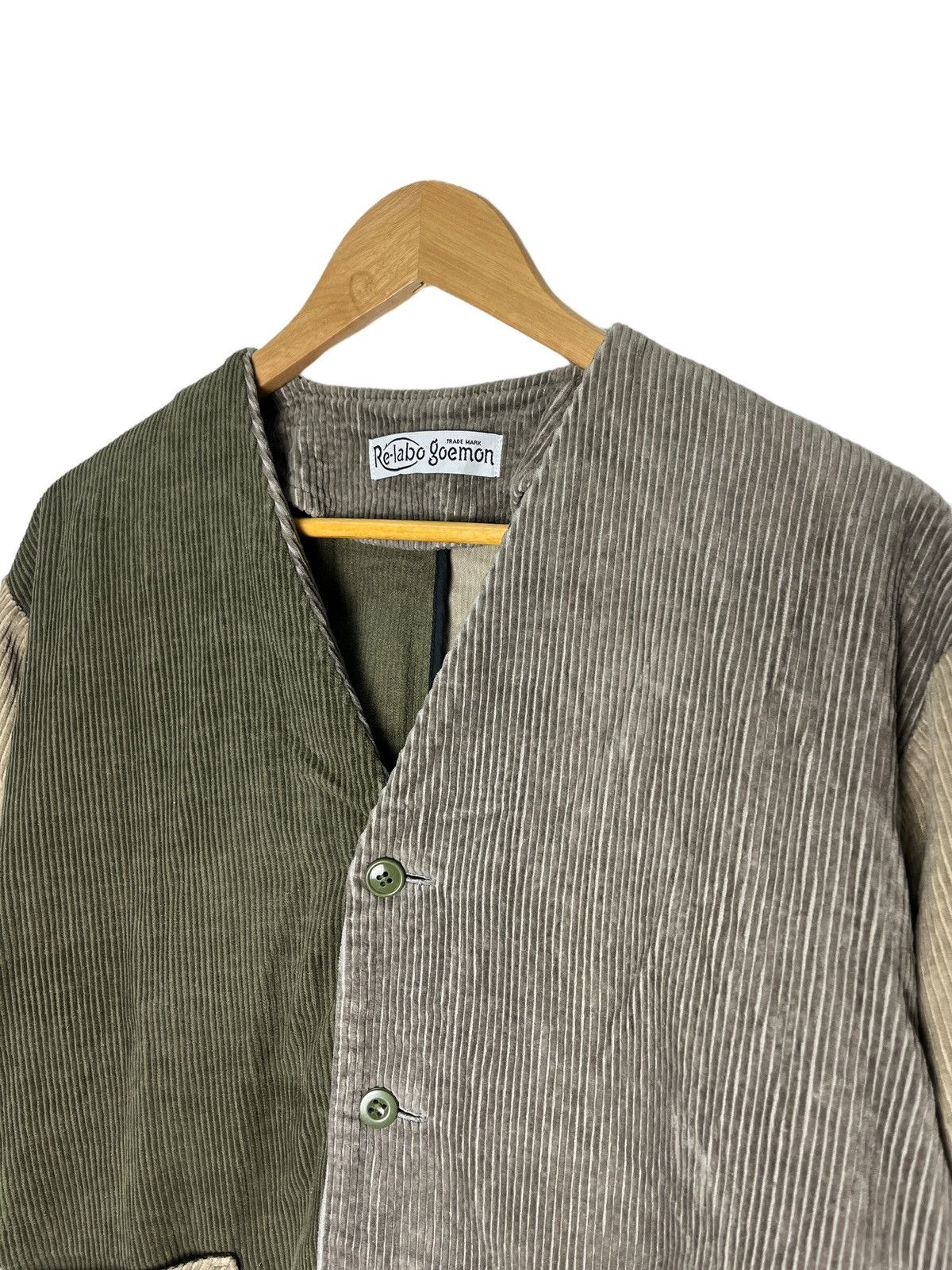 Japanese Brand Corduroy Jacket Made in Japan Size US XL / EU 56 / 4 - 4 Thumbnail