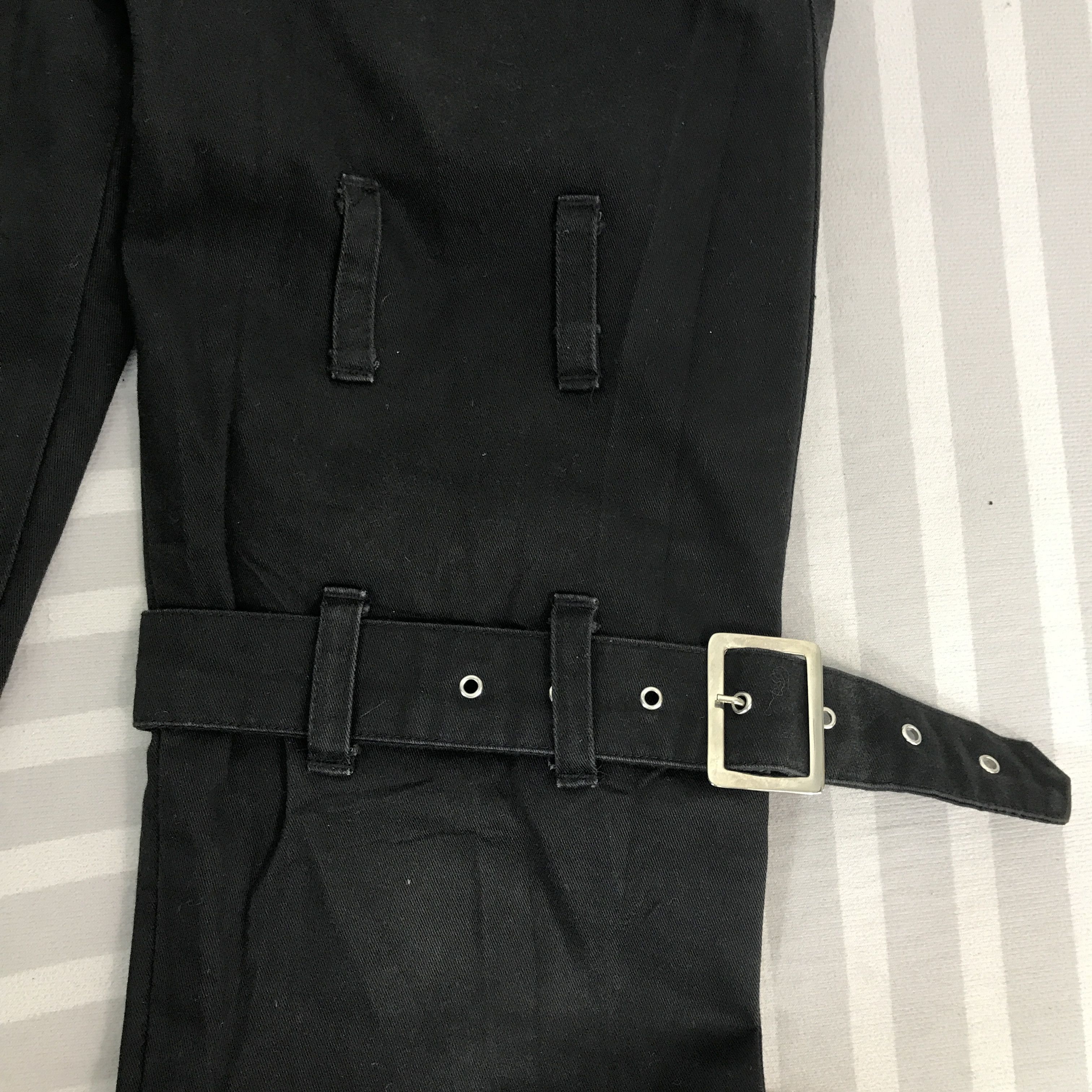 Japanese Brand Vintage Beach black Flared Pants bondage style Size US 30 / EU 46 - 14 Thumbnail