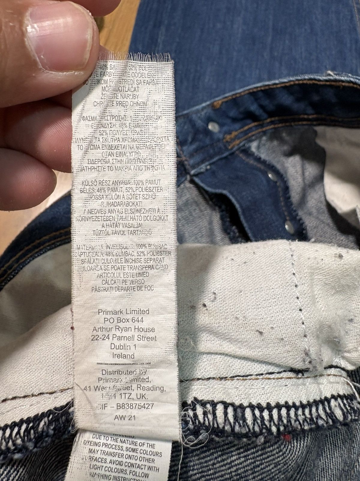The Stronghold Vintage The Stronghold Los Angeles Selvedge Denim Jeans Size US 38 / EU 54 - 12 Thumbnail