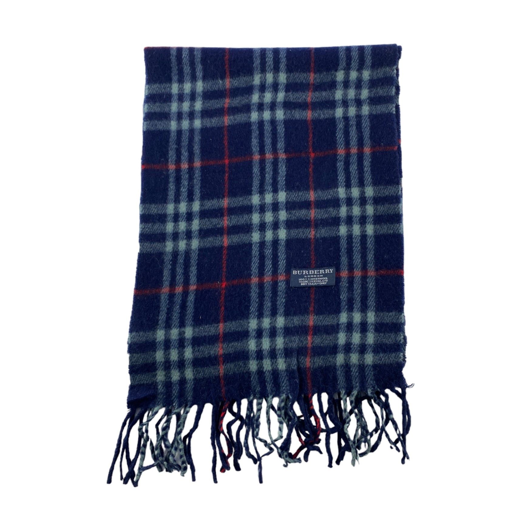 Burberry × Vintage Burberry Scarf / Muffler / Neckwear - WW805 Size ONE SIZE - 2 Thumbnail