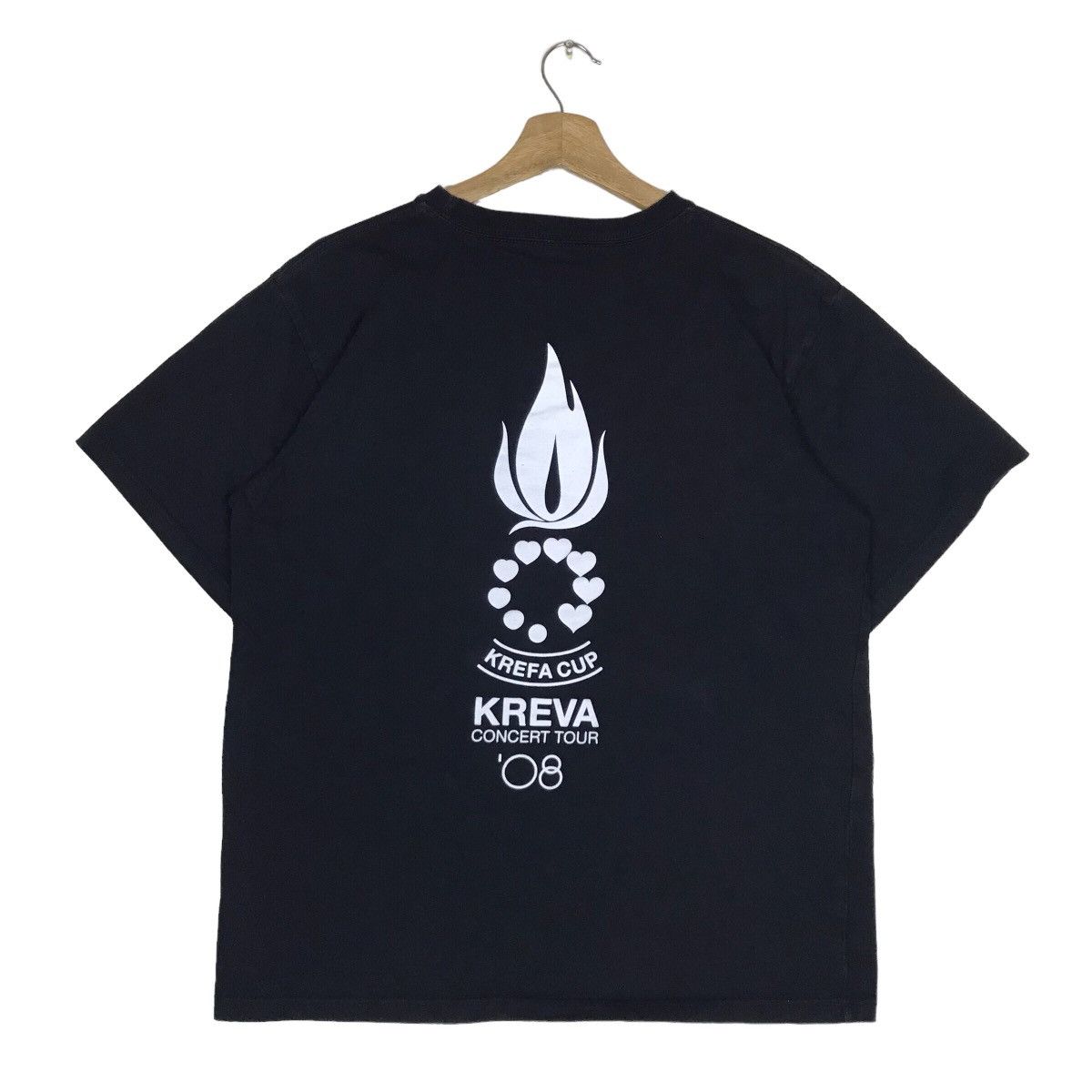 Vintage Vintage Kreva Concert Tour Krefa Cup Tee Shirt Size US L / EU 52-54 / 3 - 1 Thumbnail