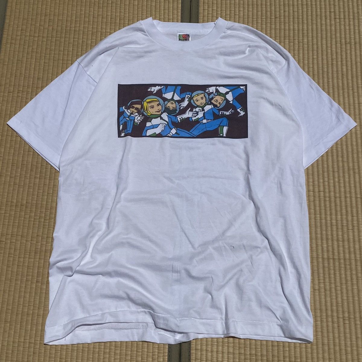 Vtg 1996 The Cardigans First Tour in the Moon Band Tee RARE