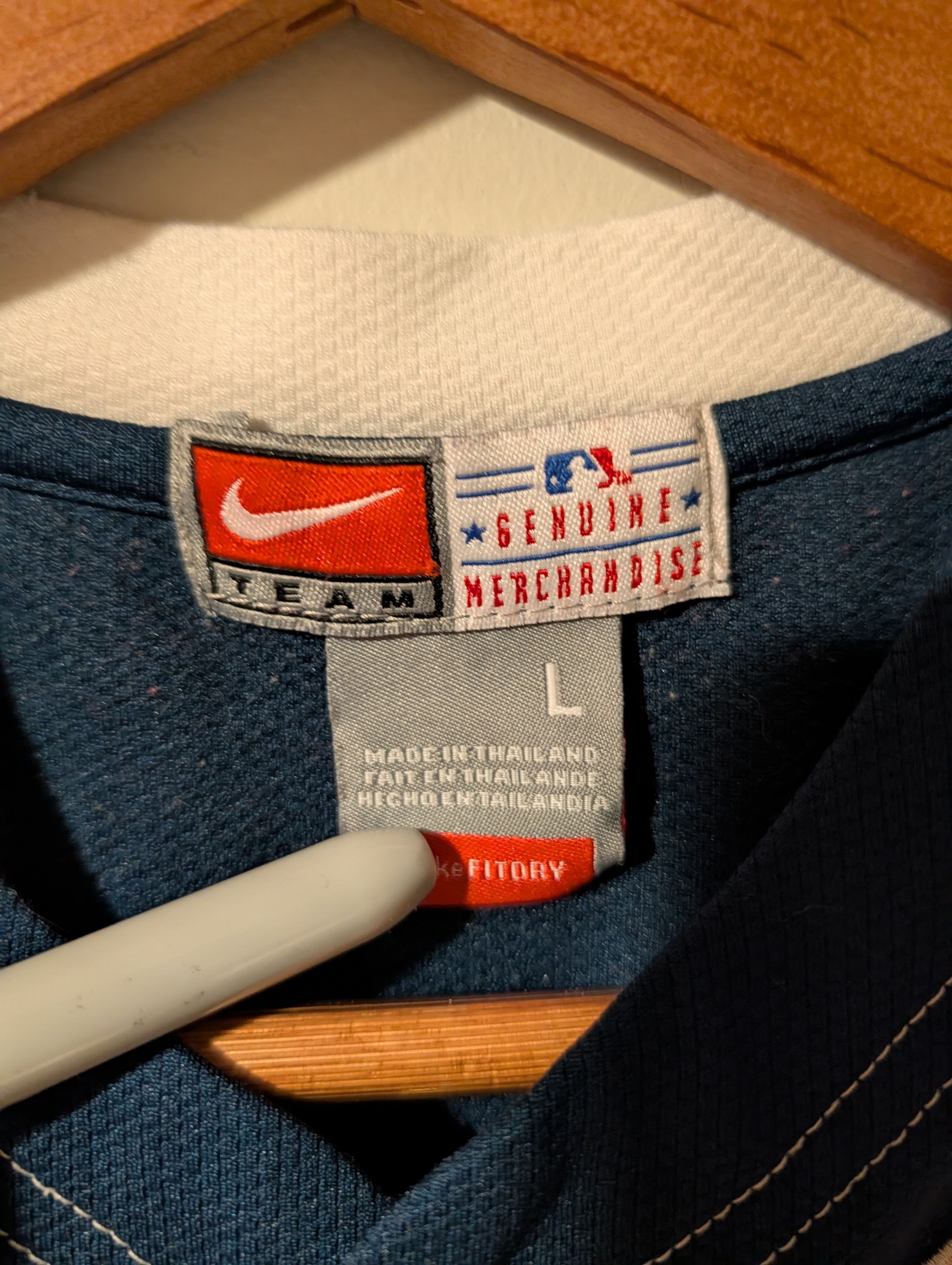 MLB Nike Team New York Yankees Baseball Jersey YOUTH MLB Sewn Size US L / EU 52-54 / 3 - 7 Thumbnail