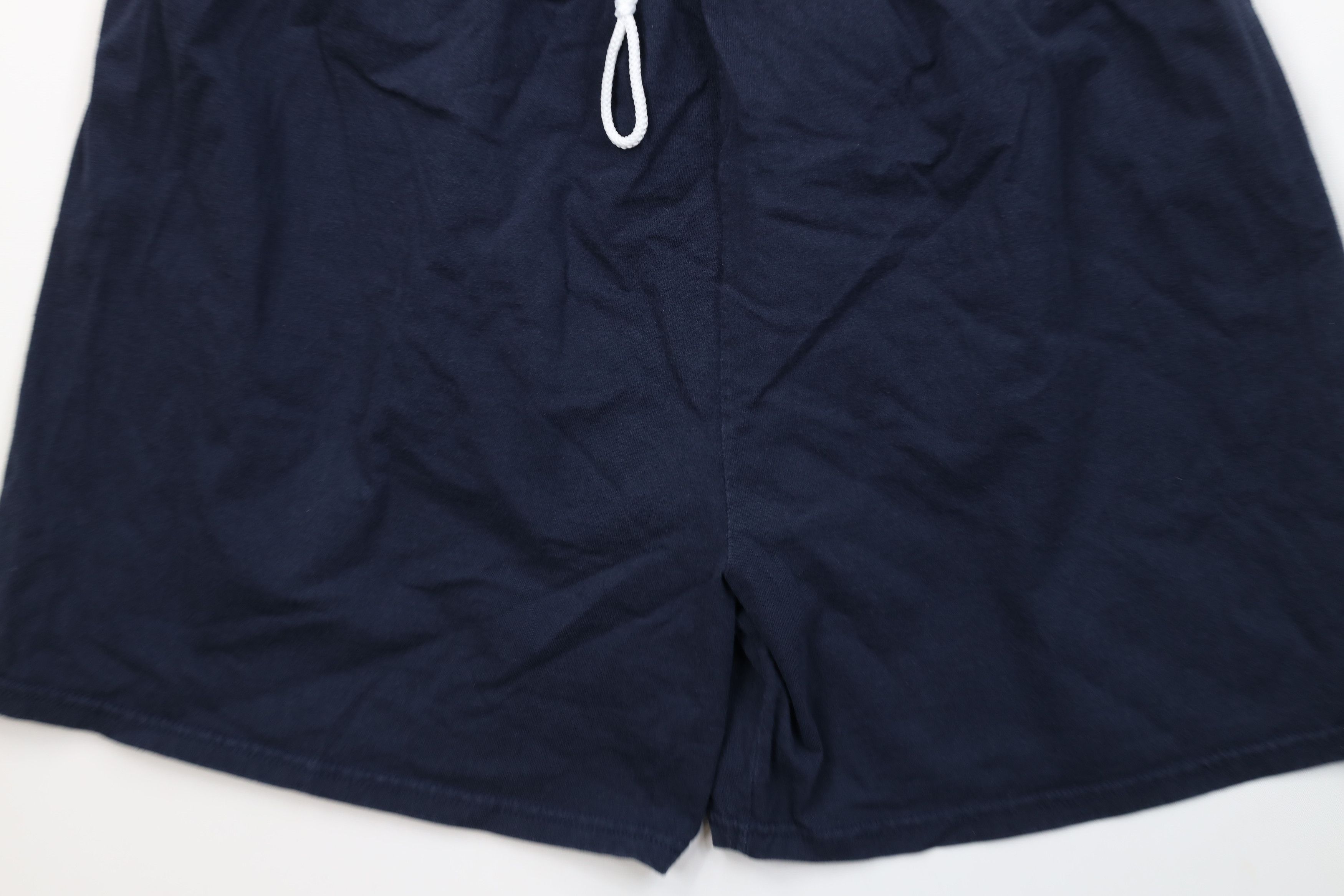 Champion Vintage Champion Above Knee Dad Shorts Navy Blue Cotton Size US 38 / EU 54 - 4 Thumbnail