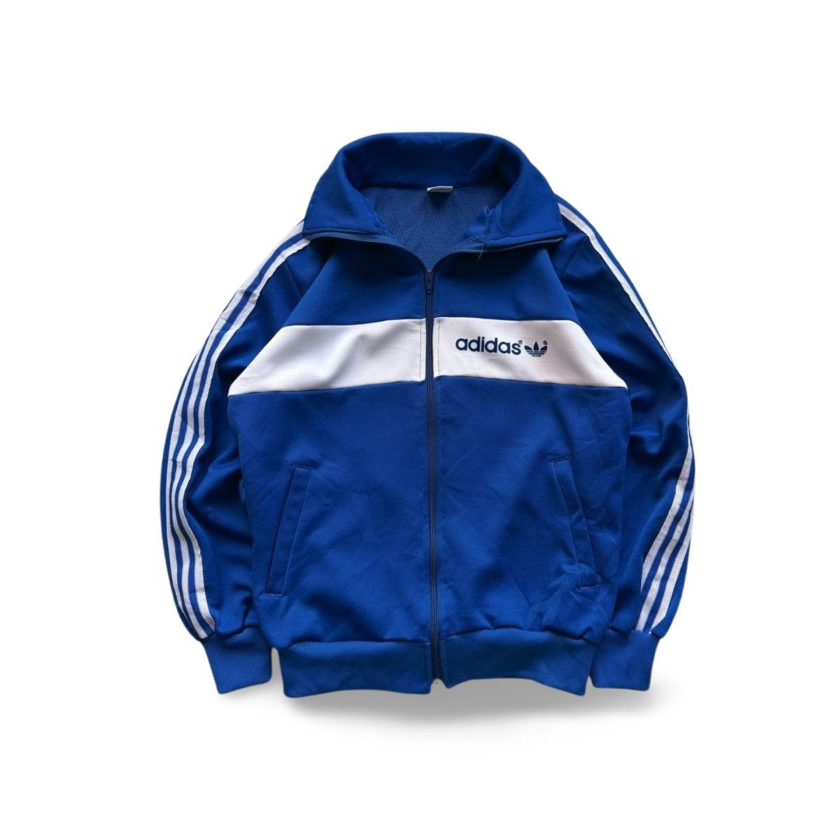 Adidas Vintage Adidas Striped Zip Up Track Jacket Size US M / EU 48-50 / 2 - 1 Thumbnail