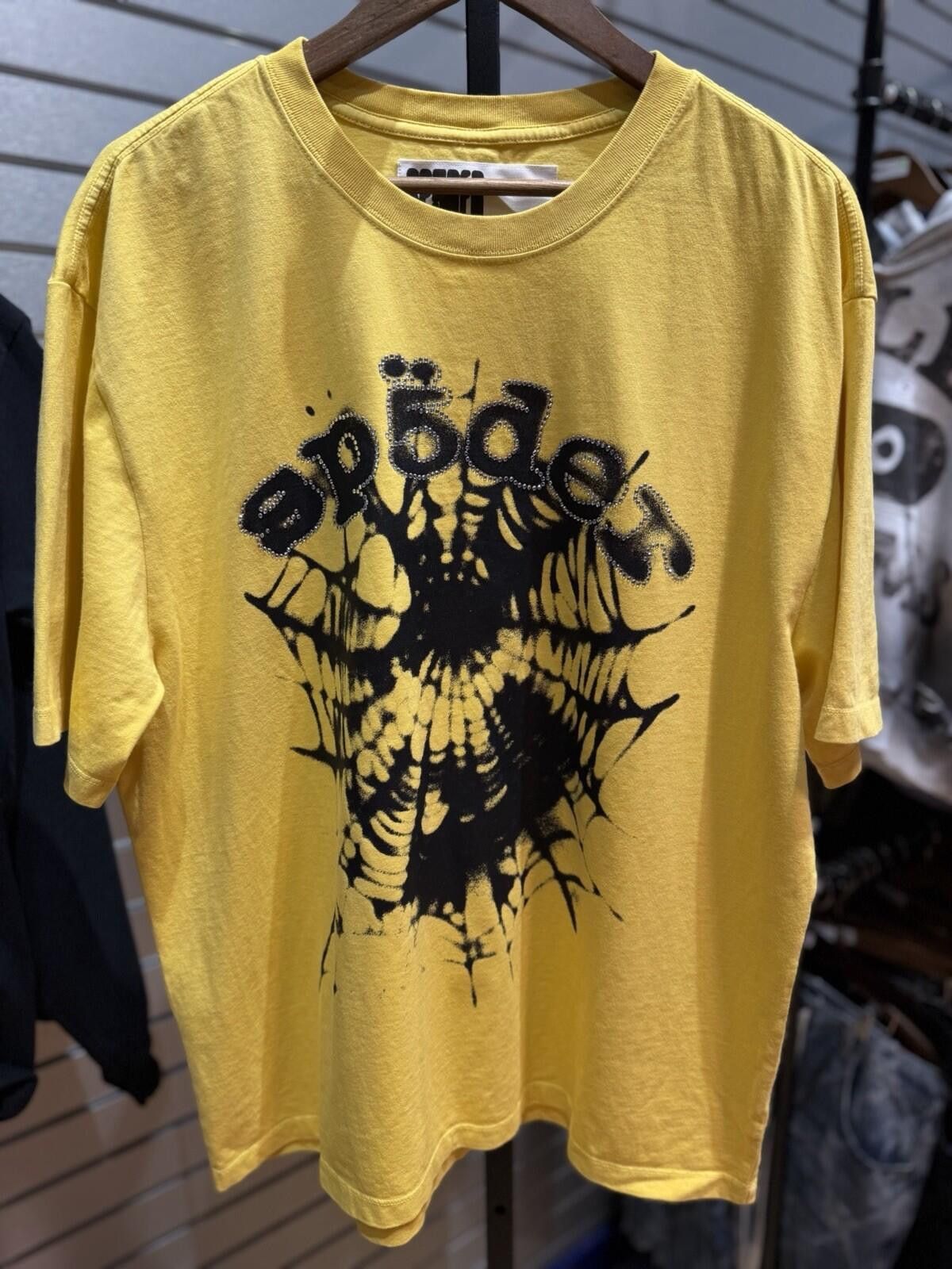 Other Sp5der OG Web V2 Tee Stones Brand New Yellow Size (M) Size US M / EU 48-50 / 2 - 5 Thumbnail