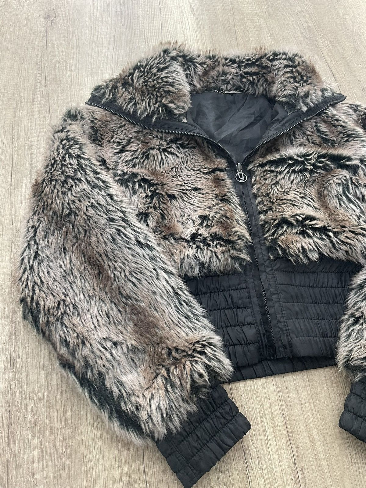 Le Grande Bleu (L.G.B.) Archive carti style legrandebleu furfuzzy cropped bomber y2k Size US M / EU 48-50 / 2 - 2 Thumbnail
