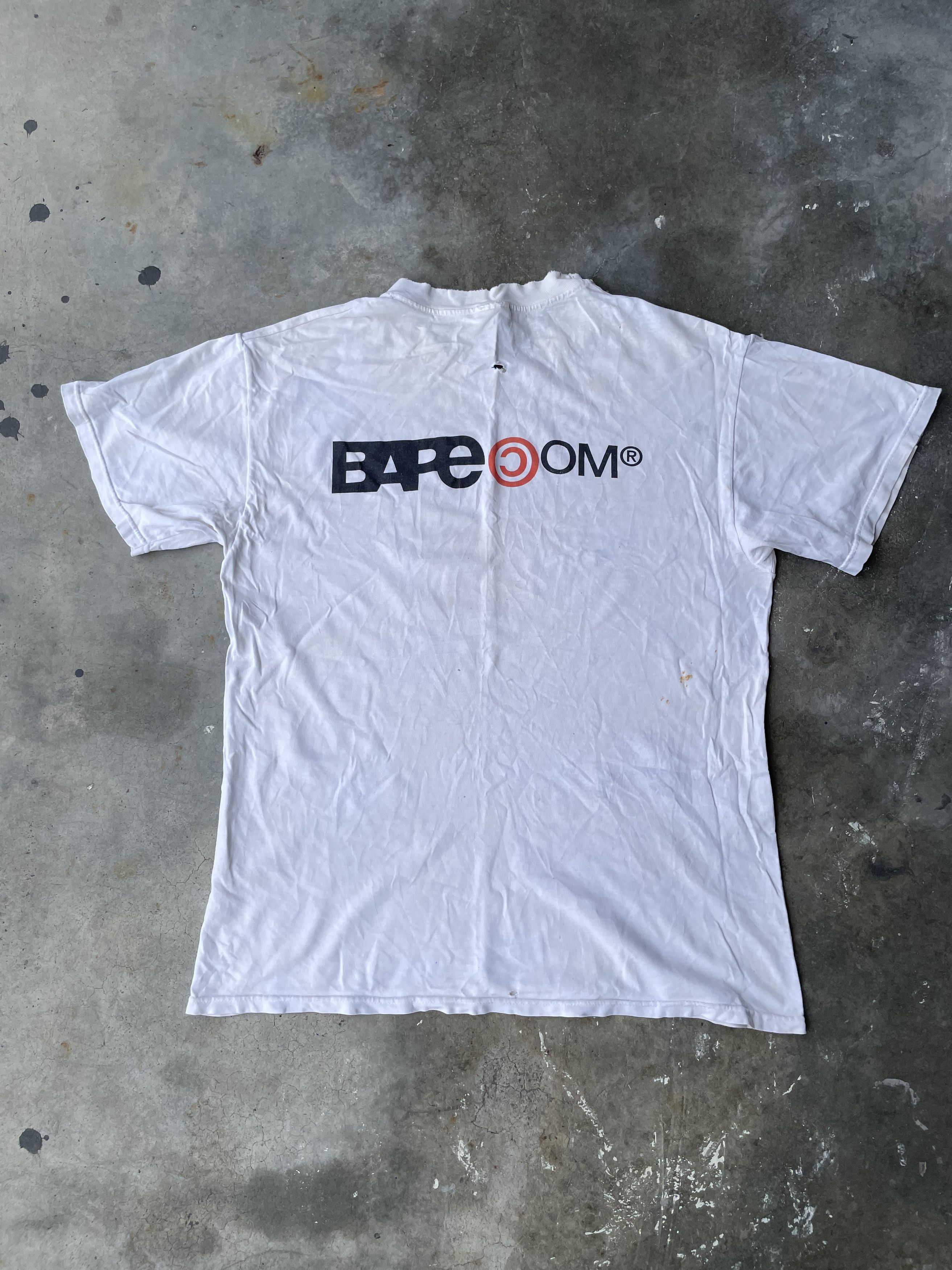 Bape Vintage Bape Tshirt Thrashed Size US L / EU 52-54 / 3 - 2 Thumbnail