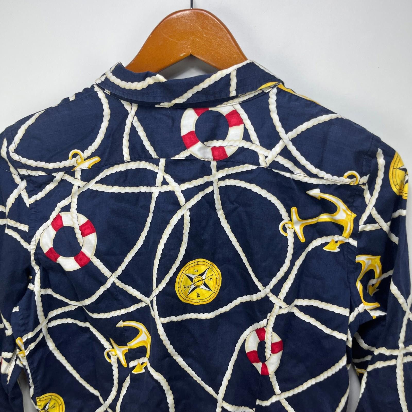 Polo Ralph Lauren Vintage Polo Ralph Lauren Womens Sailing Shirt Medium Size M / US 6-8 / IT 42-44 - 12 Thumbnail