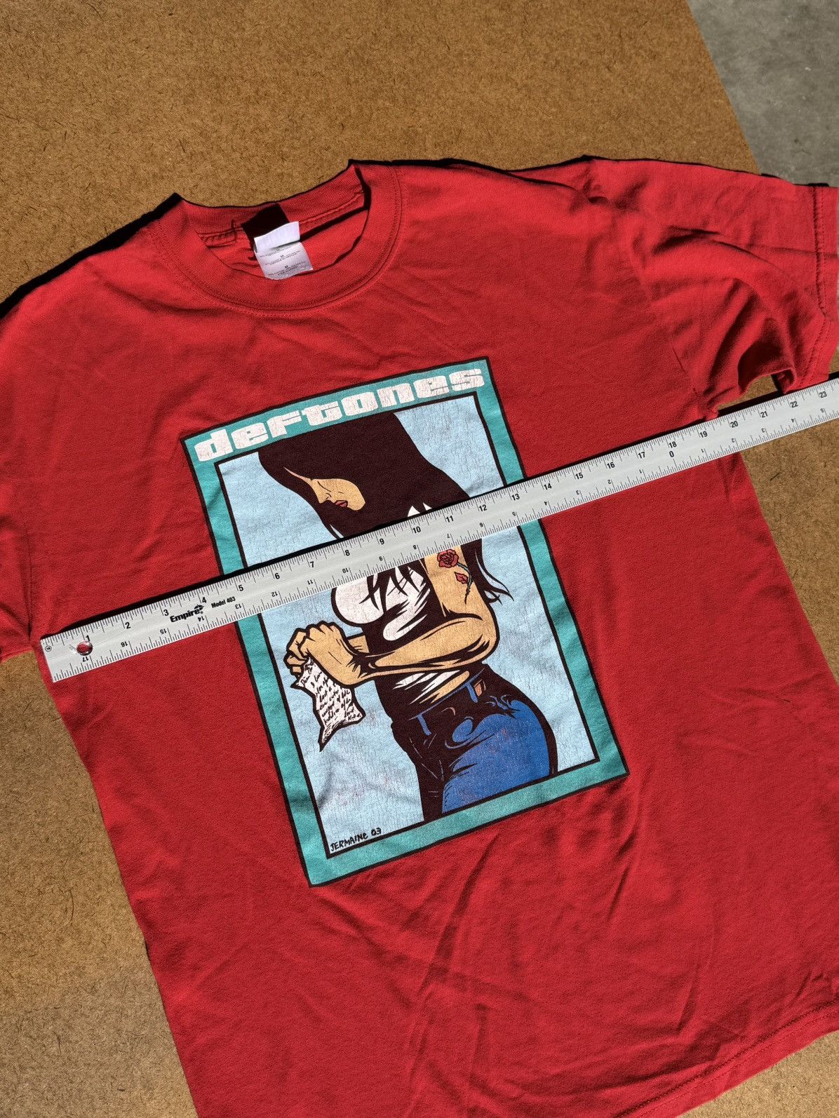 Vintage DEFTONES Vintage 2003 Jermaine Rogers print Medium Size US M / EU 48-50 / 2 - 6 Thumbnail