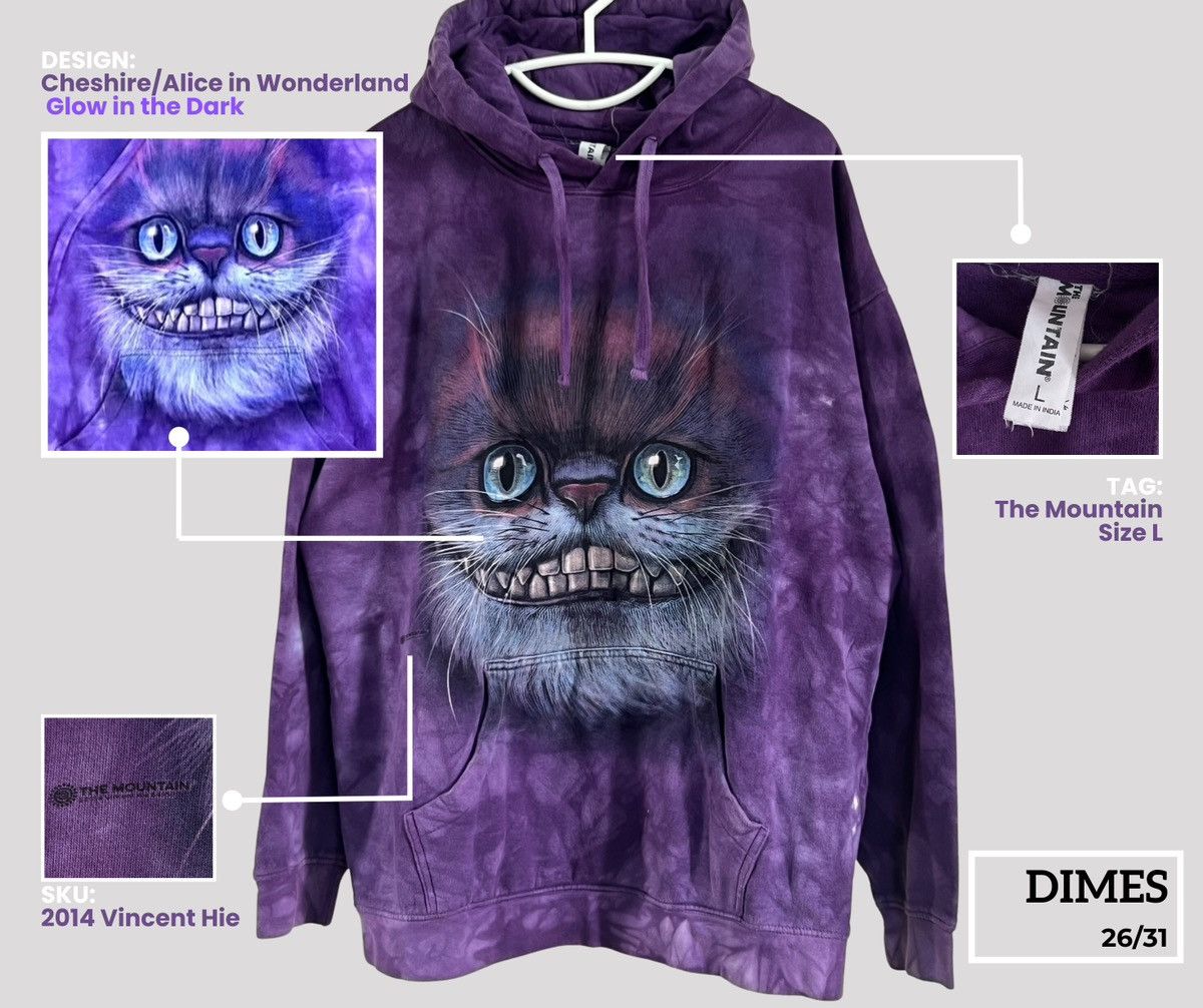The Mountain THE MOUNTAIN HOODIE 2014 CHESHIRE CAT RARE/DEADSTOCK Size US L / EU 52-54 / 3 - 1 Thumbnail