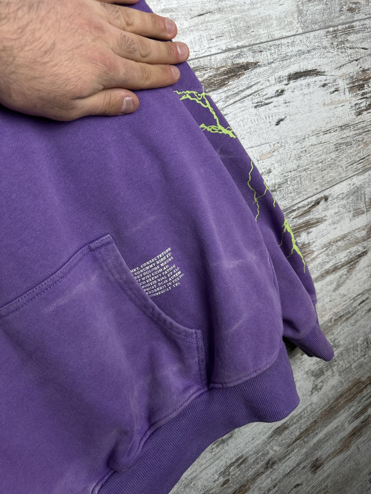 Designer Childish Robs Motors 90s Purple Hoodie Big Logo Y2K Racing Size US M / EU 48-50 / 2 - 7 Thumbnail