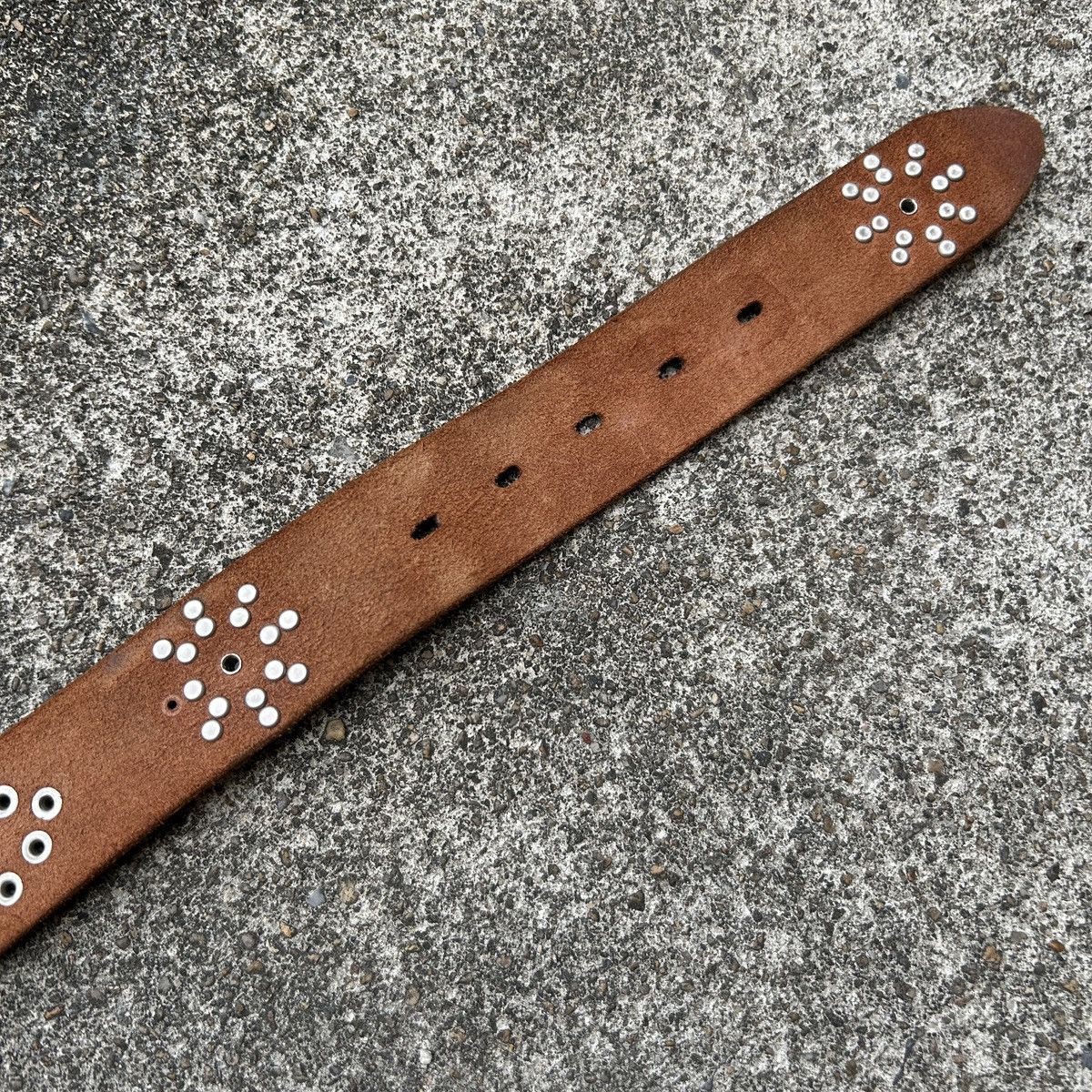 Kapital Vintage studded leather belt (Kapital Style) Size ONE SIZE - 13 Thumbnail