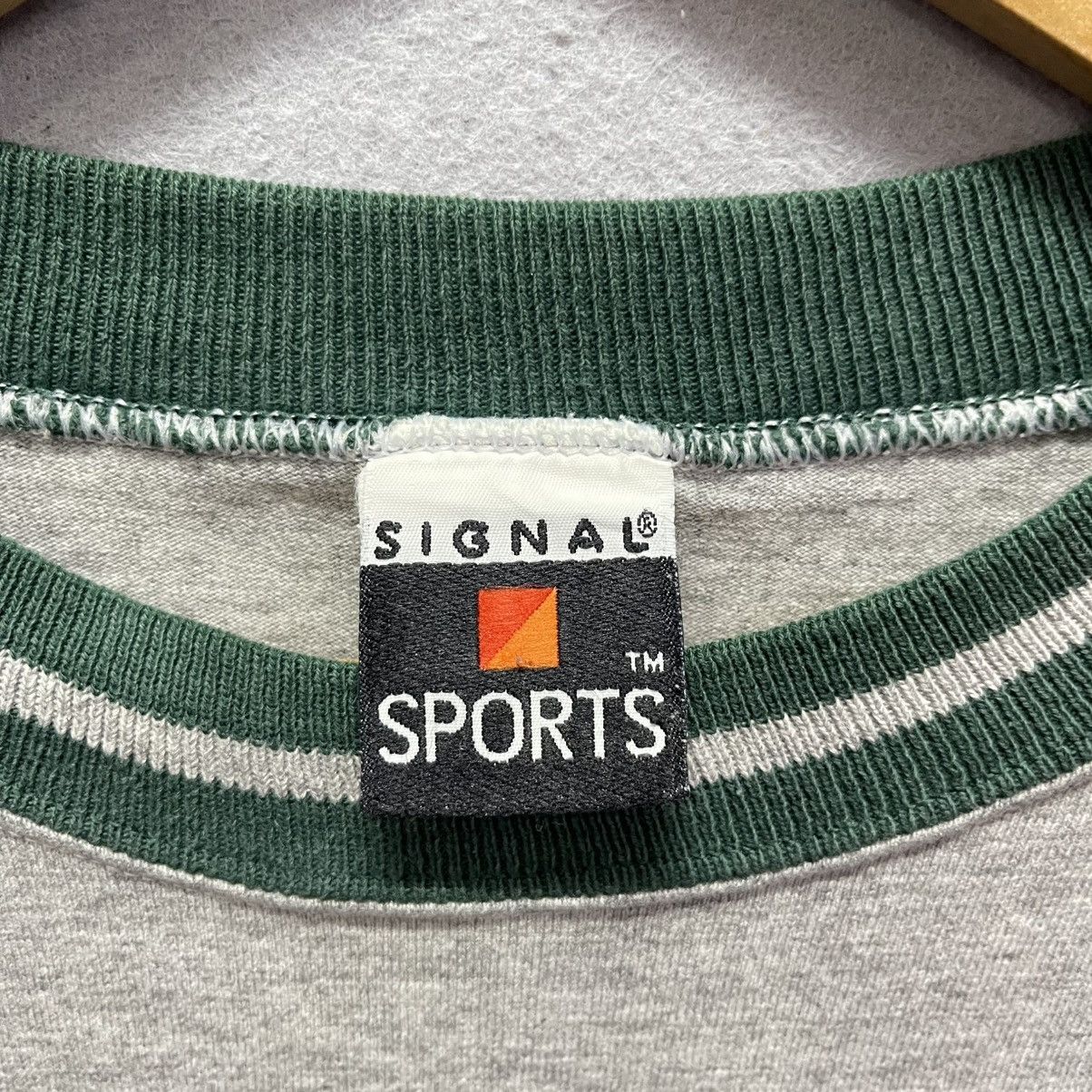 Signal Sport 90s Signal Sports Ringer Collar Sweatshirt USA XL Size US XL / EU 56 / 4 - 6 Thumbnail