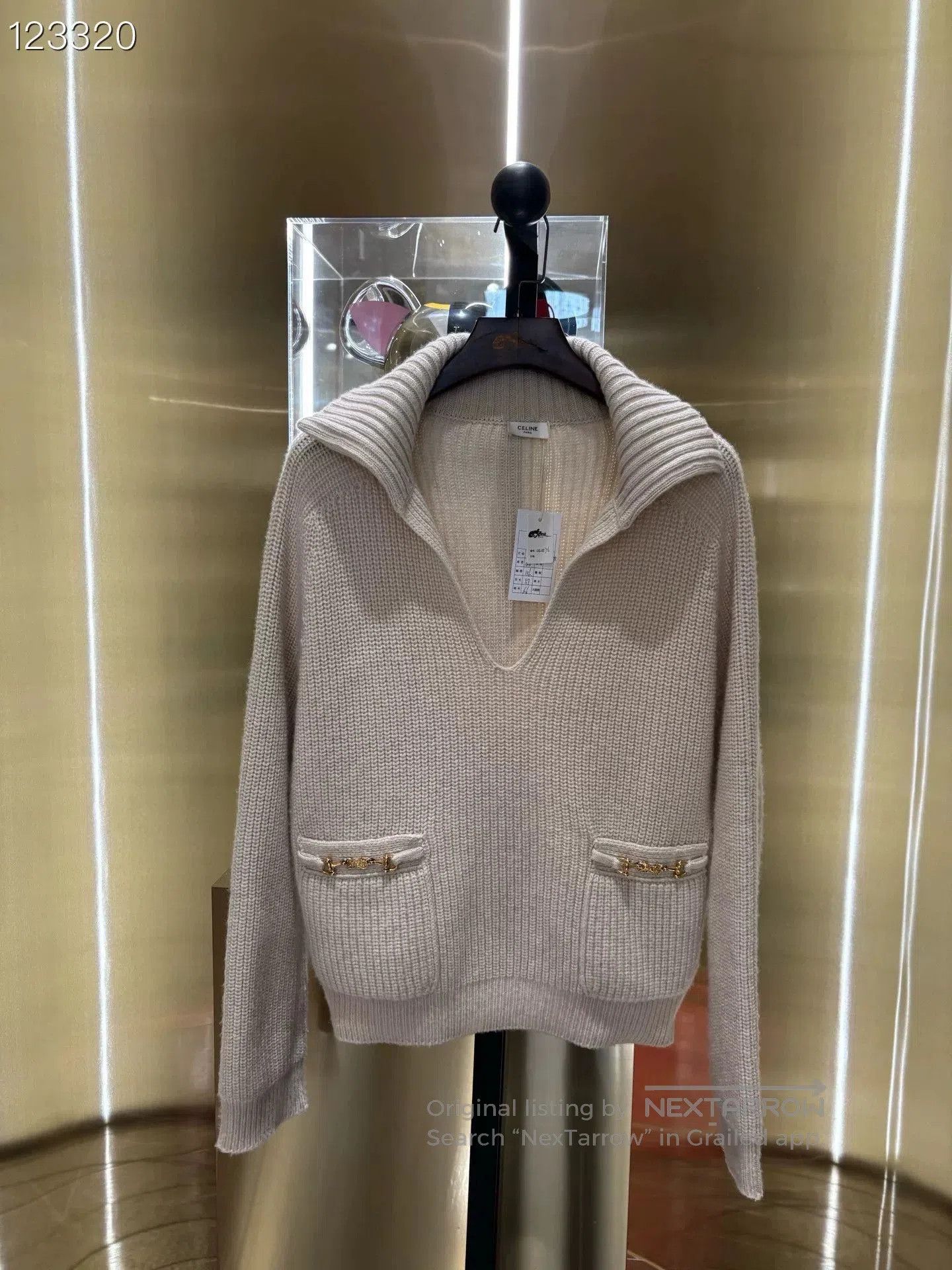 Celine Celine Cashmere V. Size S / US 4 / IT 40 - 1 Thumbnail