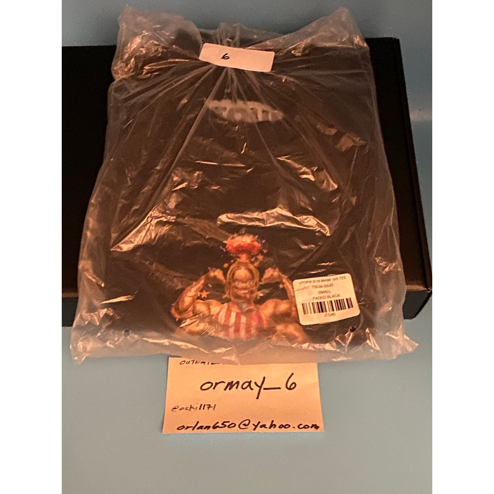 Travis Scott Travis Scott Utopia Is In Miami Circus Maximus Tee blk sz S Size US S / EU 44-46 / 1 - 3 Thumbnail