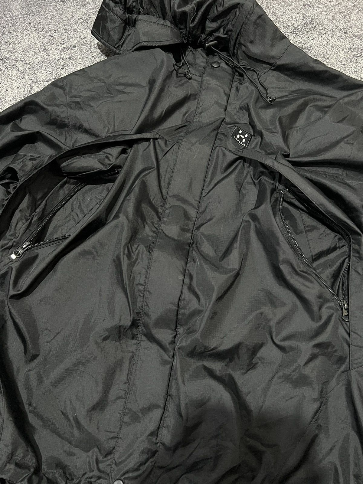 Comme des Garcons 2000s Haglofs Margiela Gorpcore Nylon Hodded y2k Lgb Ifsix Size US L / EU 52-54 / 3 - 3 Thumbnail