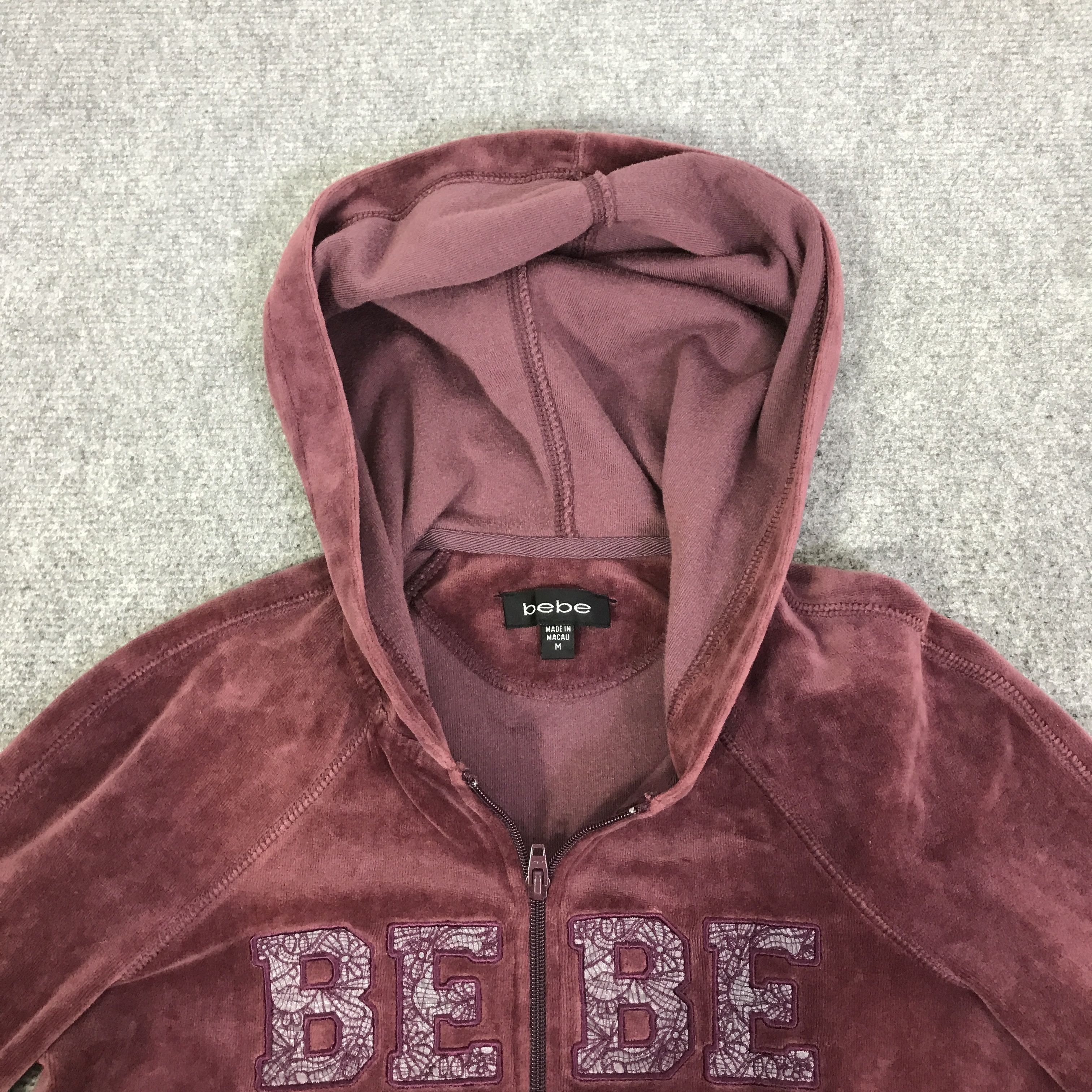 Japanese Brand VTG BEBE BIG LOGO SWEATHIRT JACKET K84B2 Size US S / EU 44-46 / 1 - 8 Thumbnail