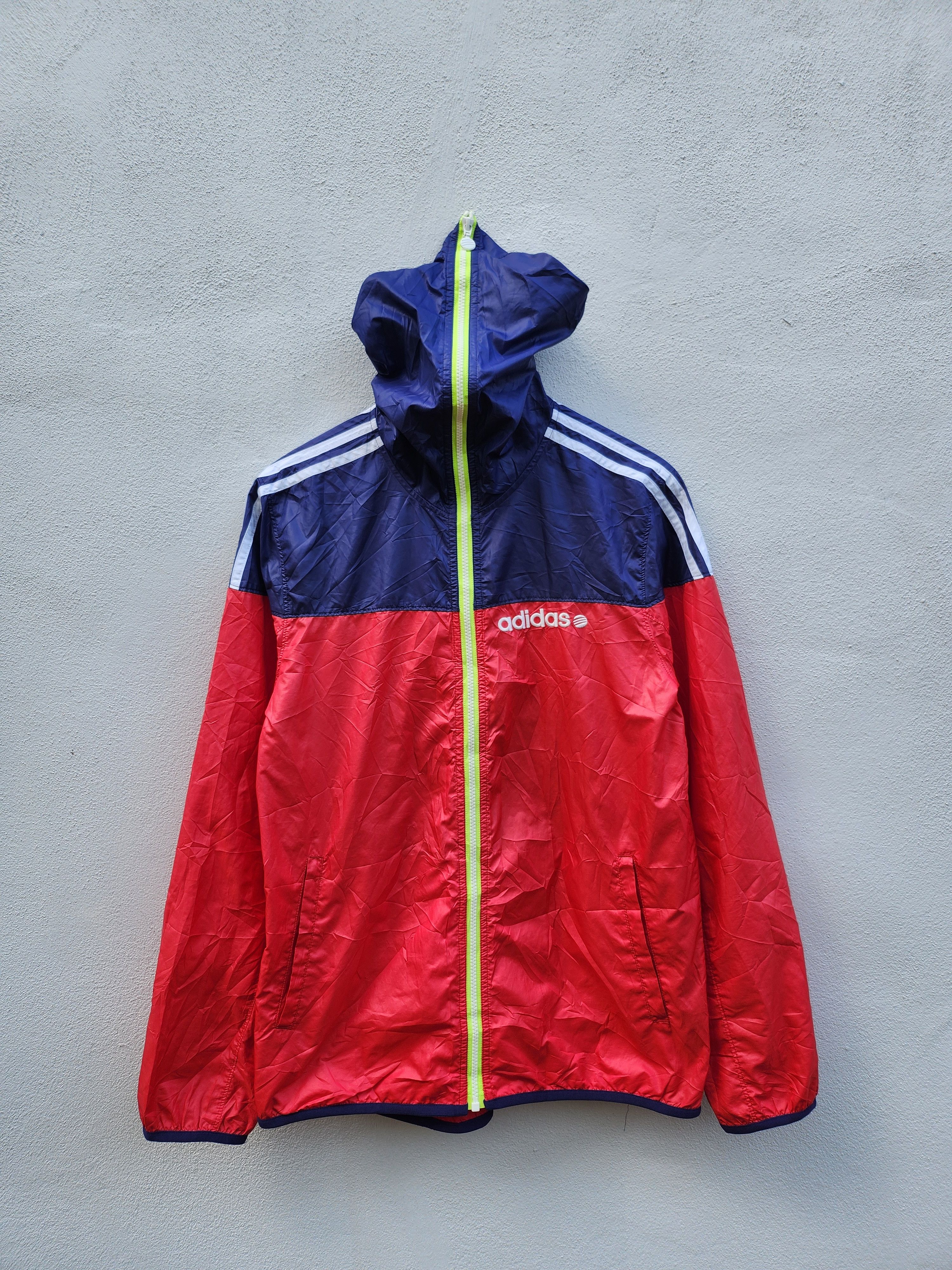 Adidas × Japanese Brand 💥Nice Adidas Neo Hoodie Windbreaker jacket Size US L / EU 52-54 / 3 - 1 Thumbnail