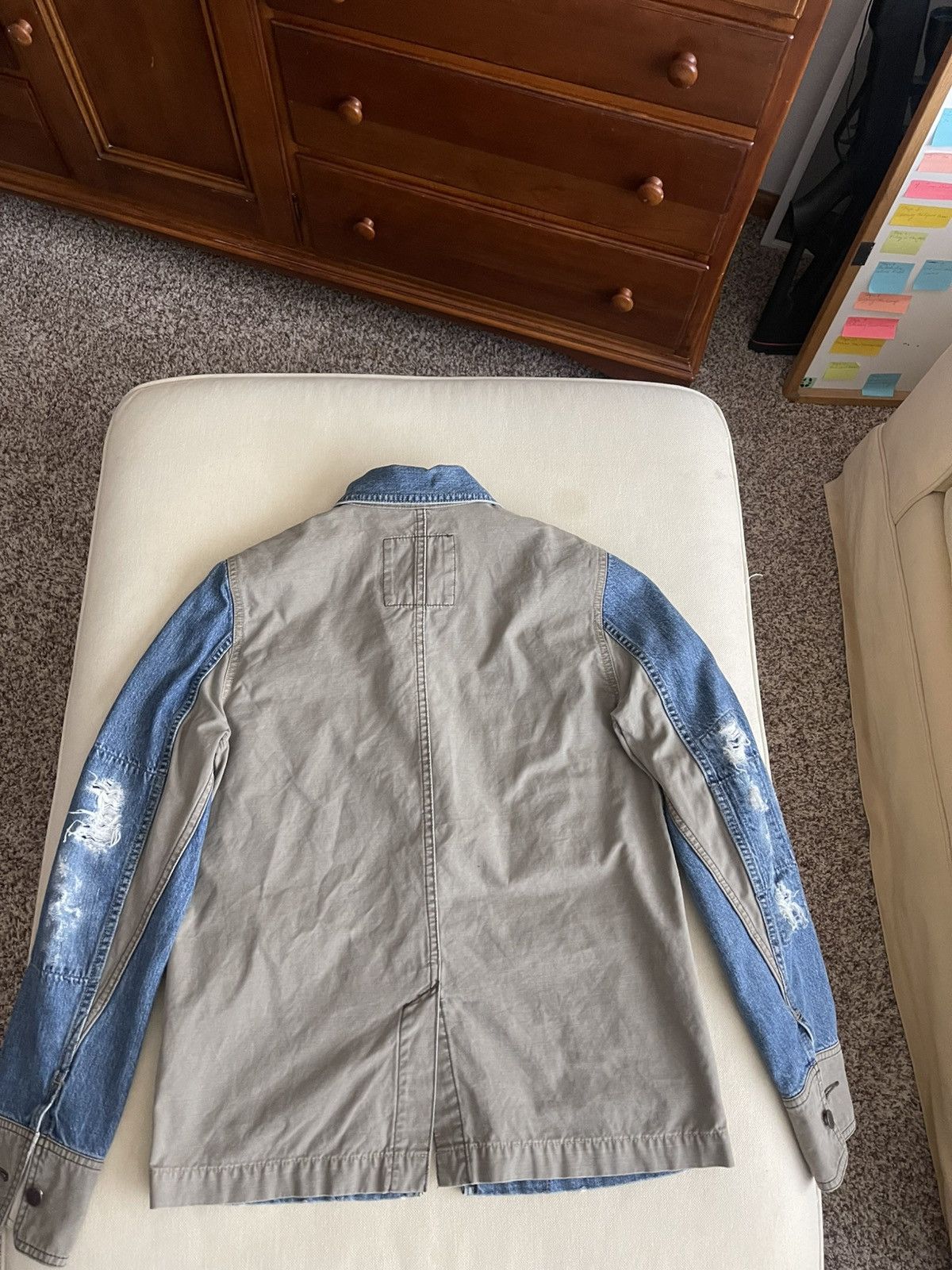 Hysteric Glamour Hysteric Glamour Khaki/Denim Jacket Size US M / EU 48-50 / 2 - 3 Thumbnail