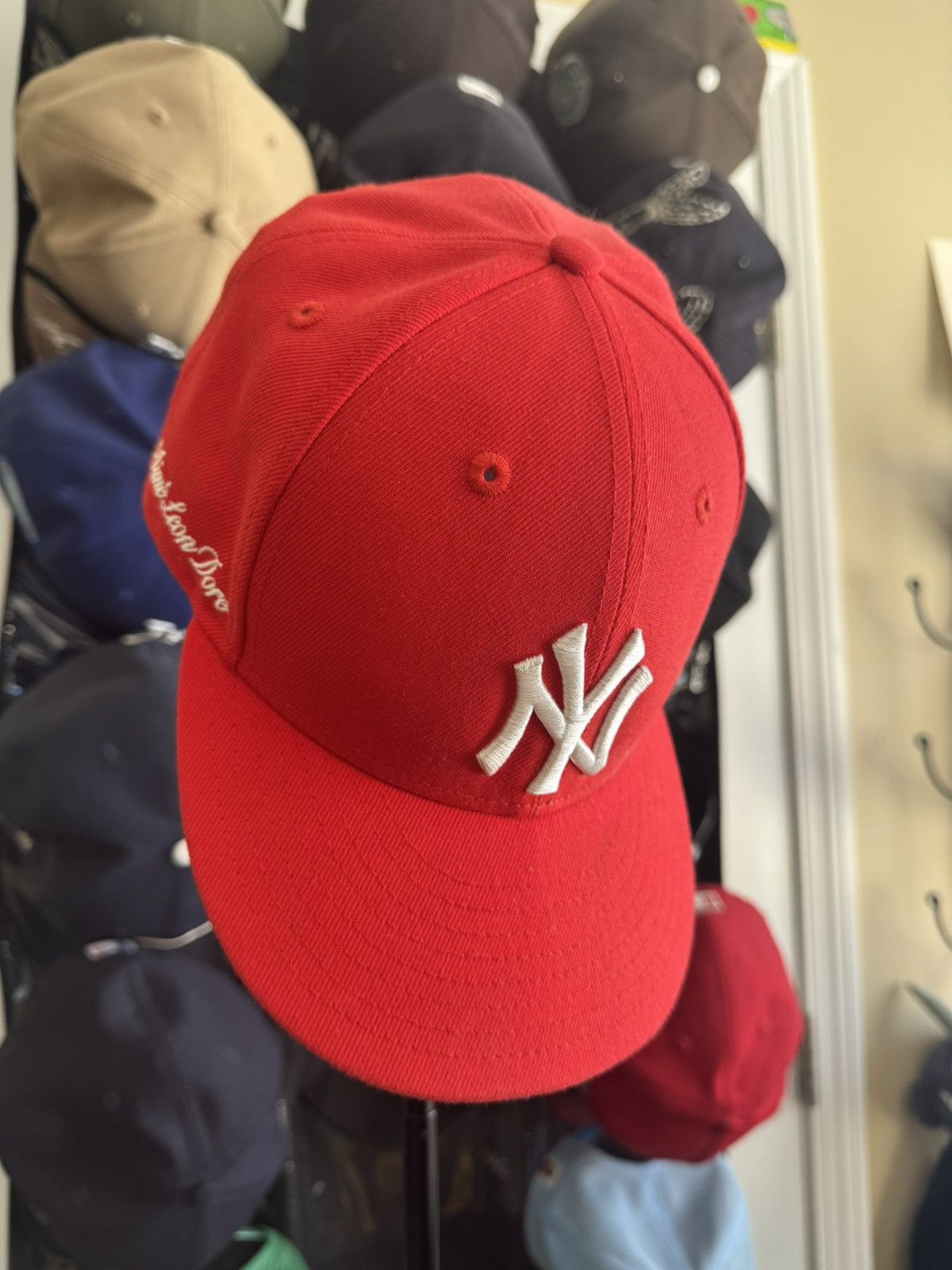 Aime Leon Dore Aime Leon Dore Red Yankees Fitted 7 5/8 Size ONE SIZE - 2 Thumbnail