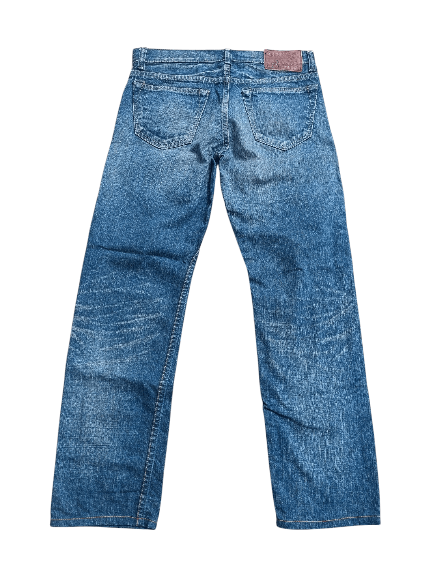 Japanese Brand × Johnbull Johnbull Redline Selvedge Heavy Denim Buttonfly Jeans Size US 30 / EU 46 - 4 Thumbnail