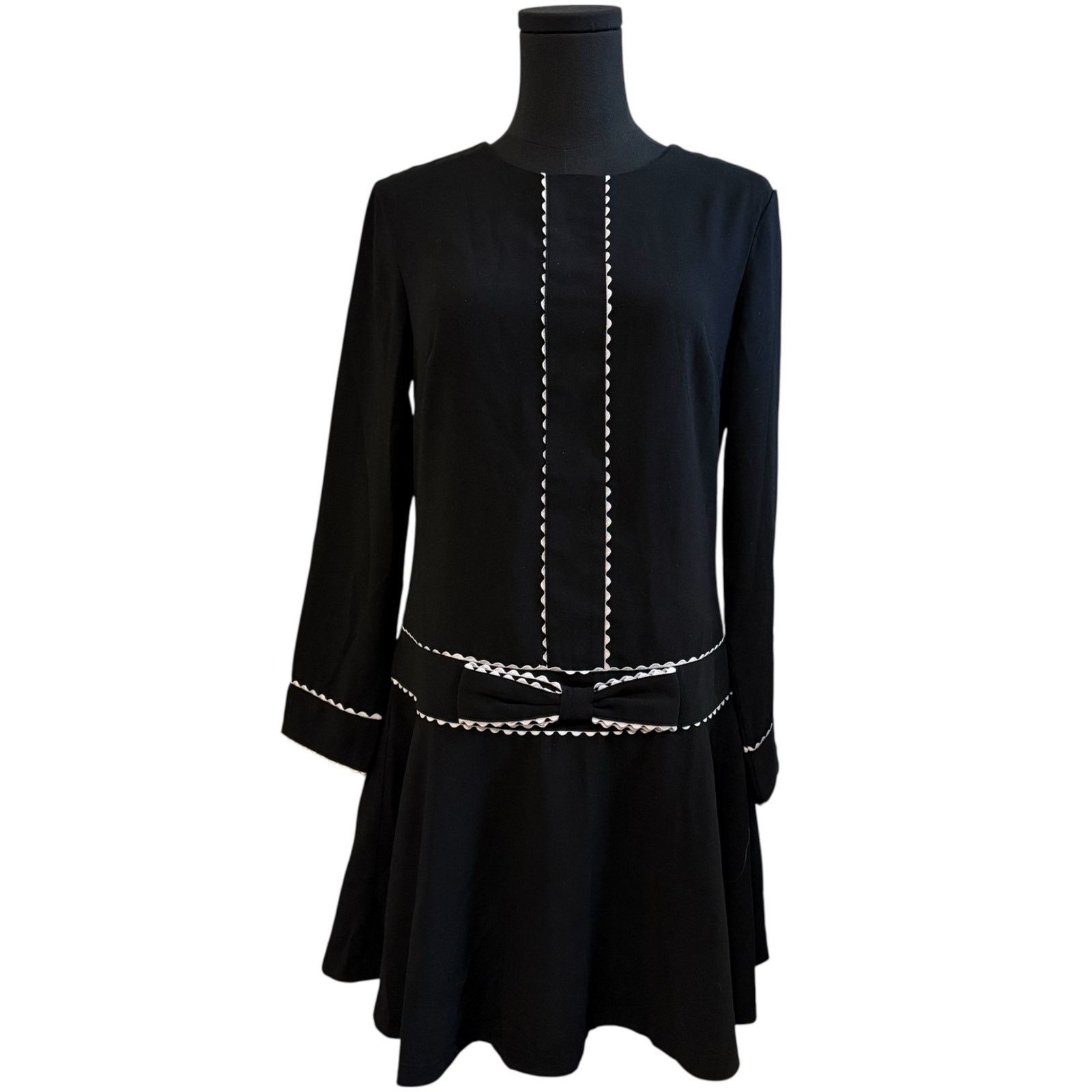 Other NEW Pomander Place Isabel Bow Dress Black White Size XS Size XS / US 0-2 / IT 36-38 - 1 Thumbnail
