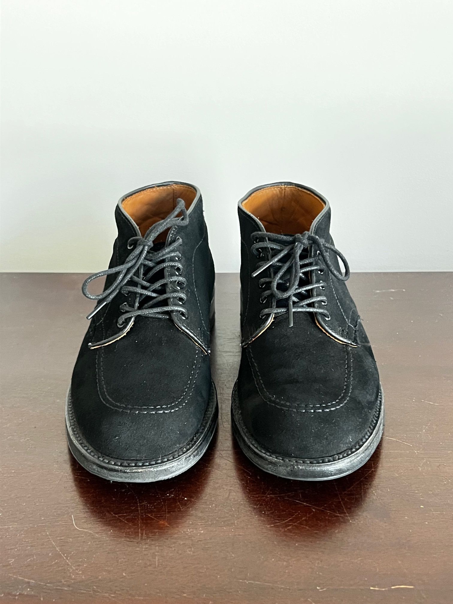 Alden Alden Indy Chukka Boot “Edmonds” Black Suede Size US 8 / EU 41 - 3 Thumbnail