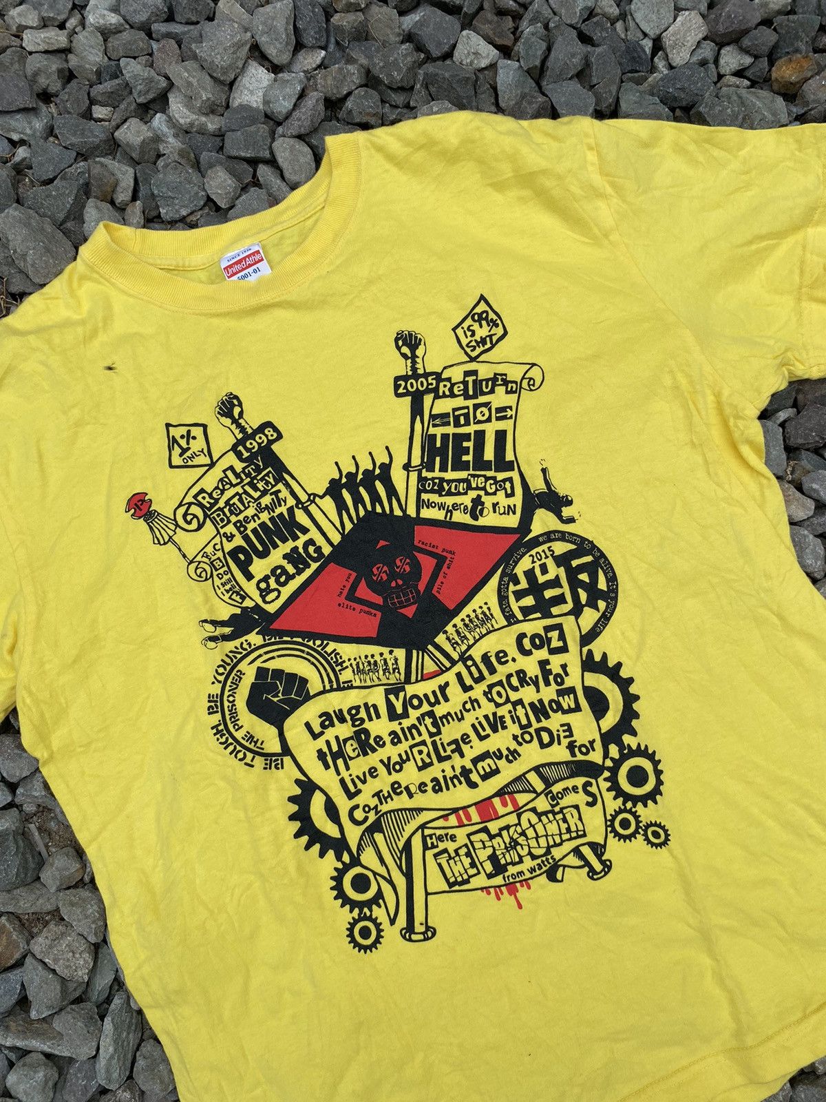 20471120 × If Six Was Nine THE PRISONER PUNK TSHIRT Size US M / EU 48-50 / 2 - 2 Thumbnail