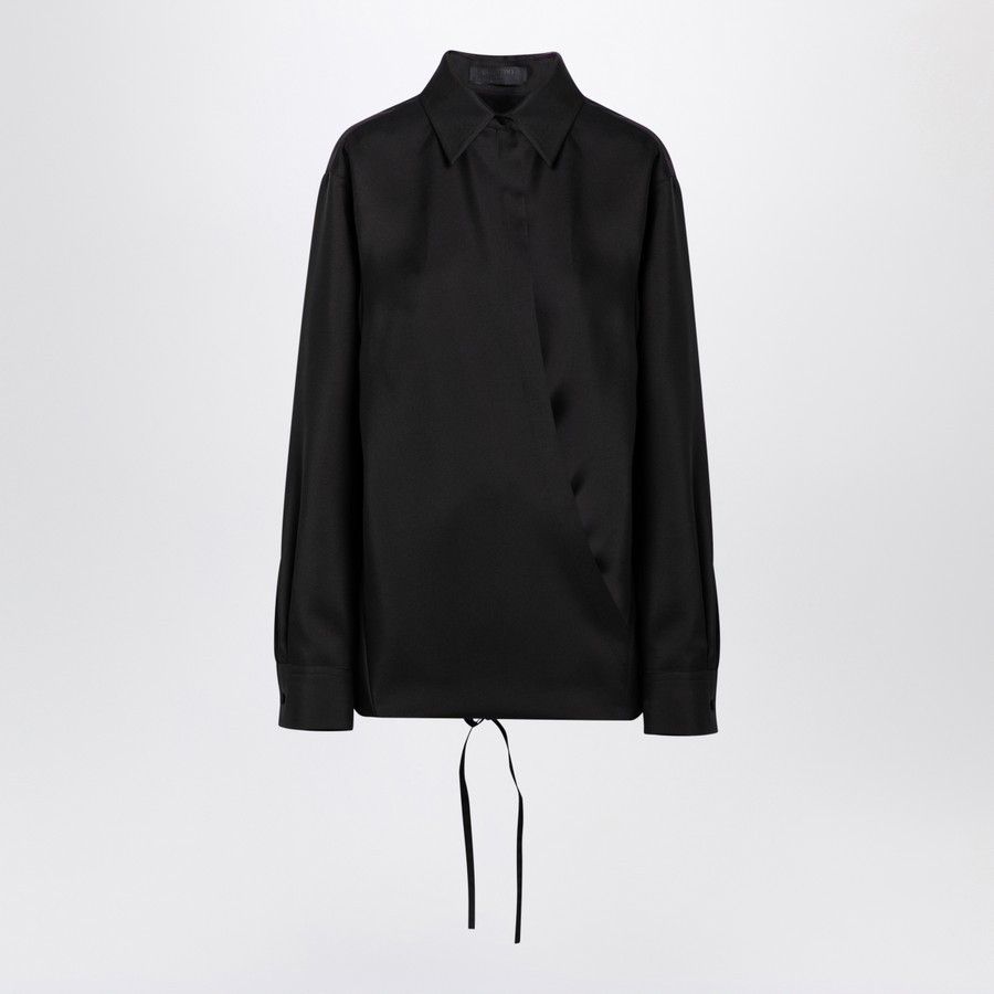 Valentino o1d2blof1024 Shirt in Black Size M / US 6-8 / IT 42-44 - 1 Thumbnail