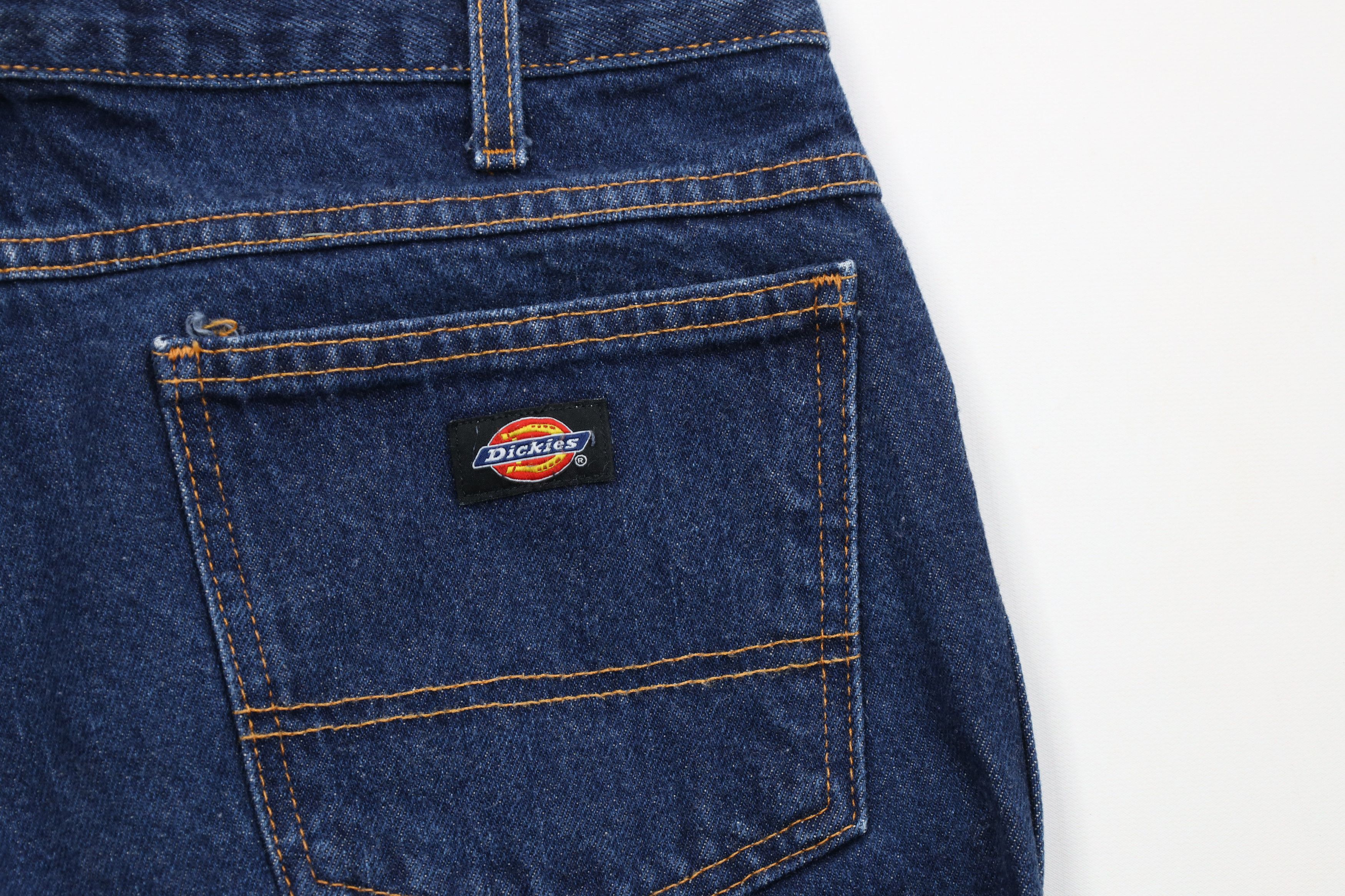 Dickies Vintage Y2K Dickies Denim Jeans Shorts Jorts Blue Cotton Size US 36 / EU 52 - 10 Thumbnail
