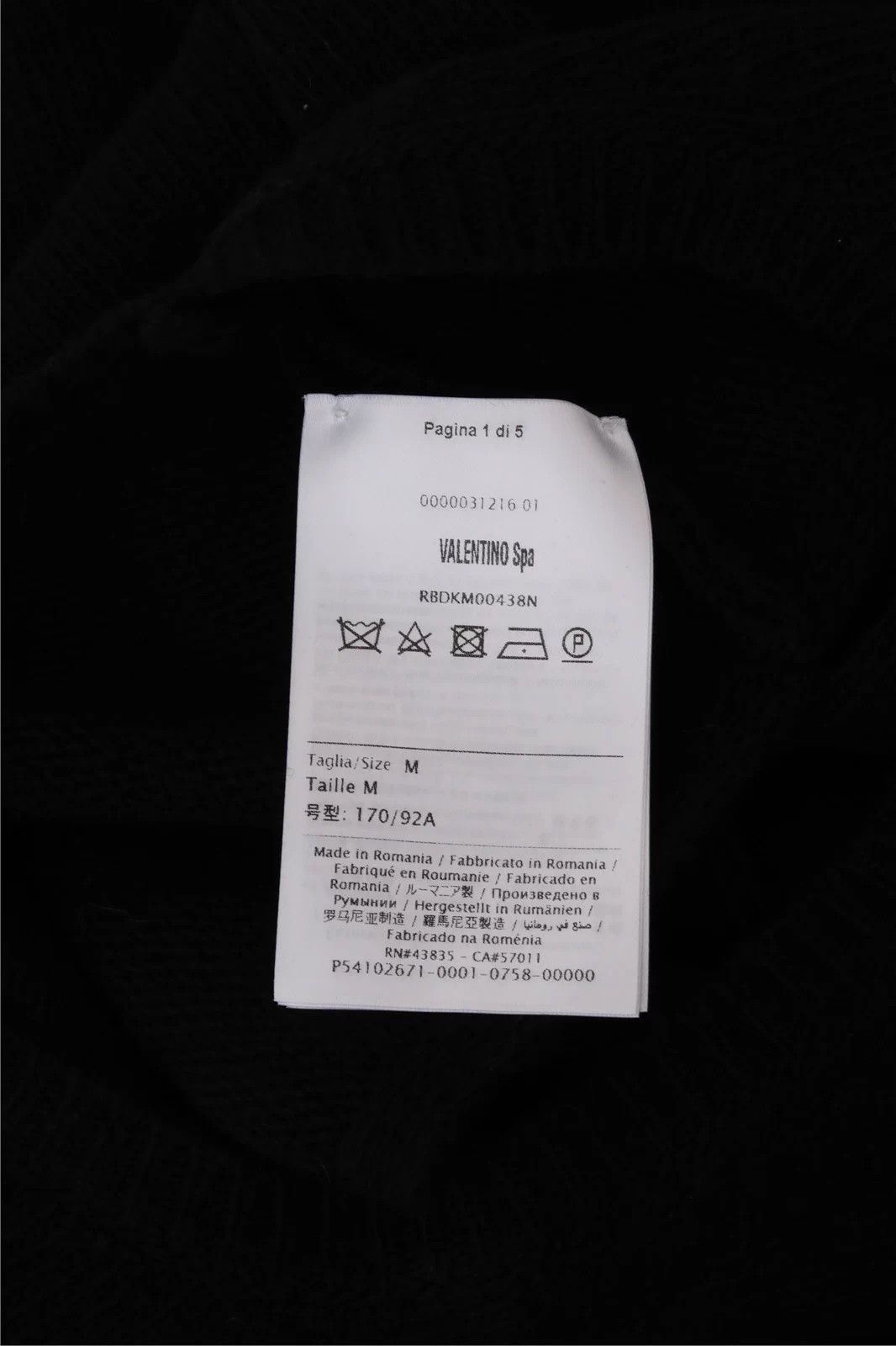 Valentino Valentino men's top Size US M / EU 48-50 / 2 - 4 Thumbnail