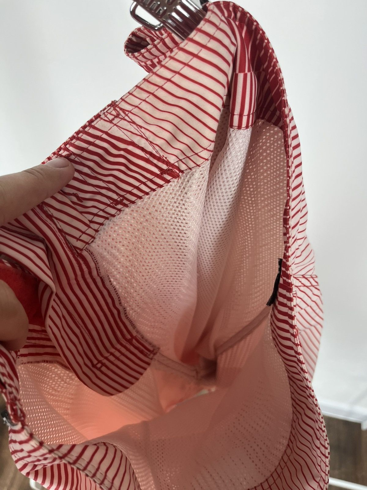 O'Neill O’Neill Red White Striped Board Shorts Size 32 Size US 32 / EU 48 - 9 Thumbnail