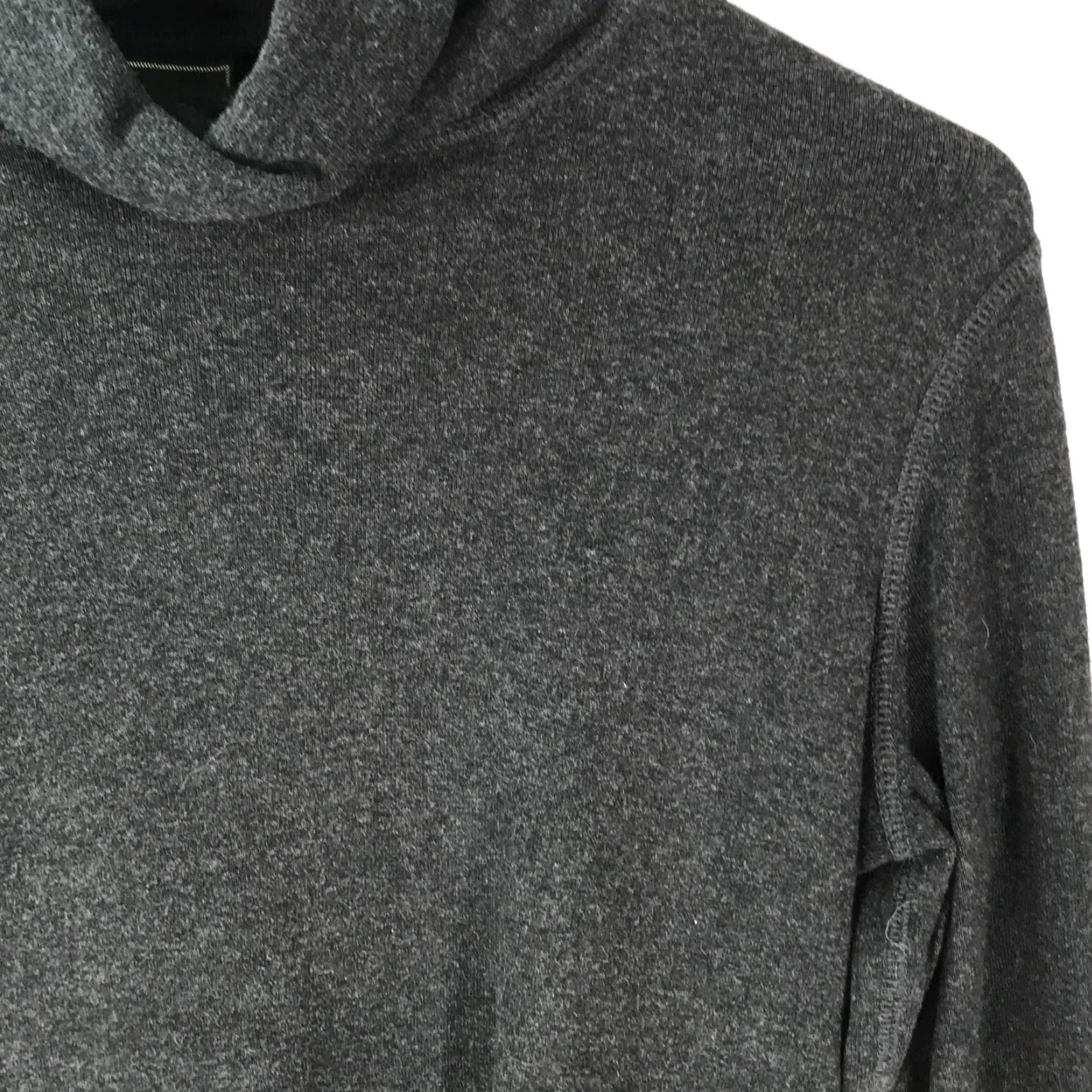 Eddie Bauer Eddie Bauer Womens Cowl Neck Long Sleeve Pullover Dark Gray Sweater XS Size XS / US 0-2 / IT 36-38 - 3 Thumbnail